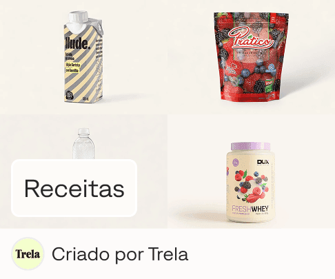 Pós treino prático: shake proteico com frutas 