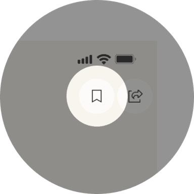 Botão para marcar produtos como favoritos em destaque