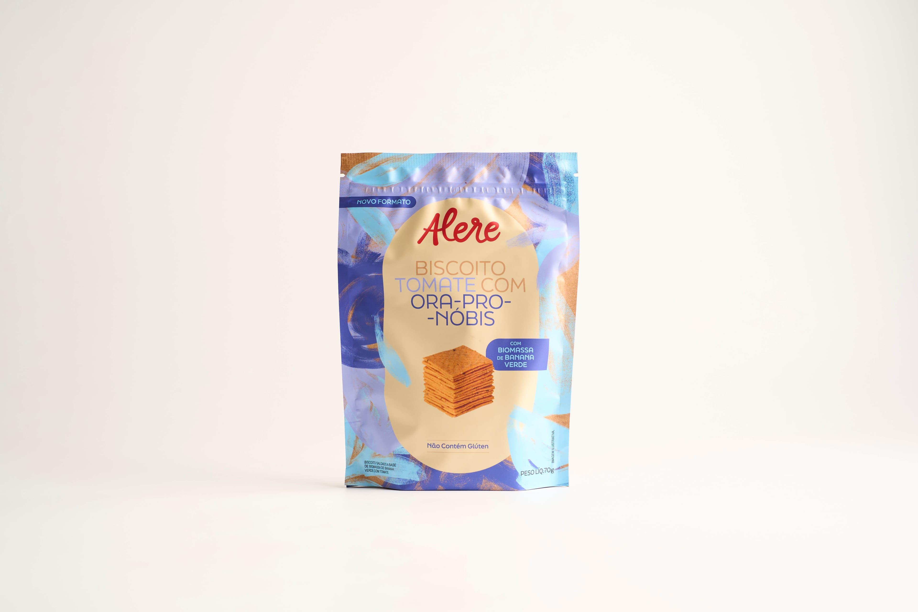 Biscoito de tomate e ora-pro-nóbis 70g