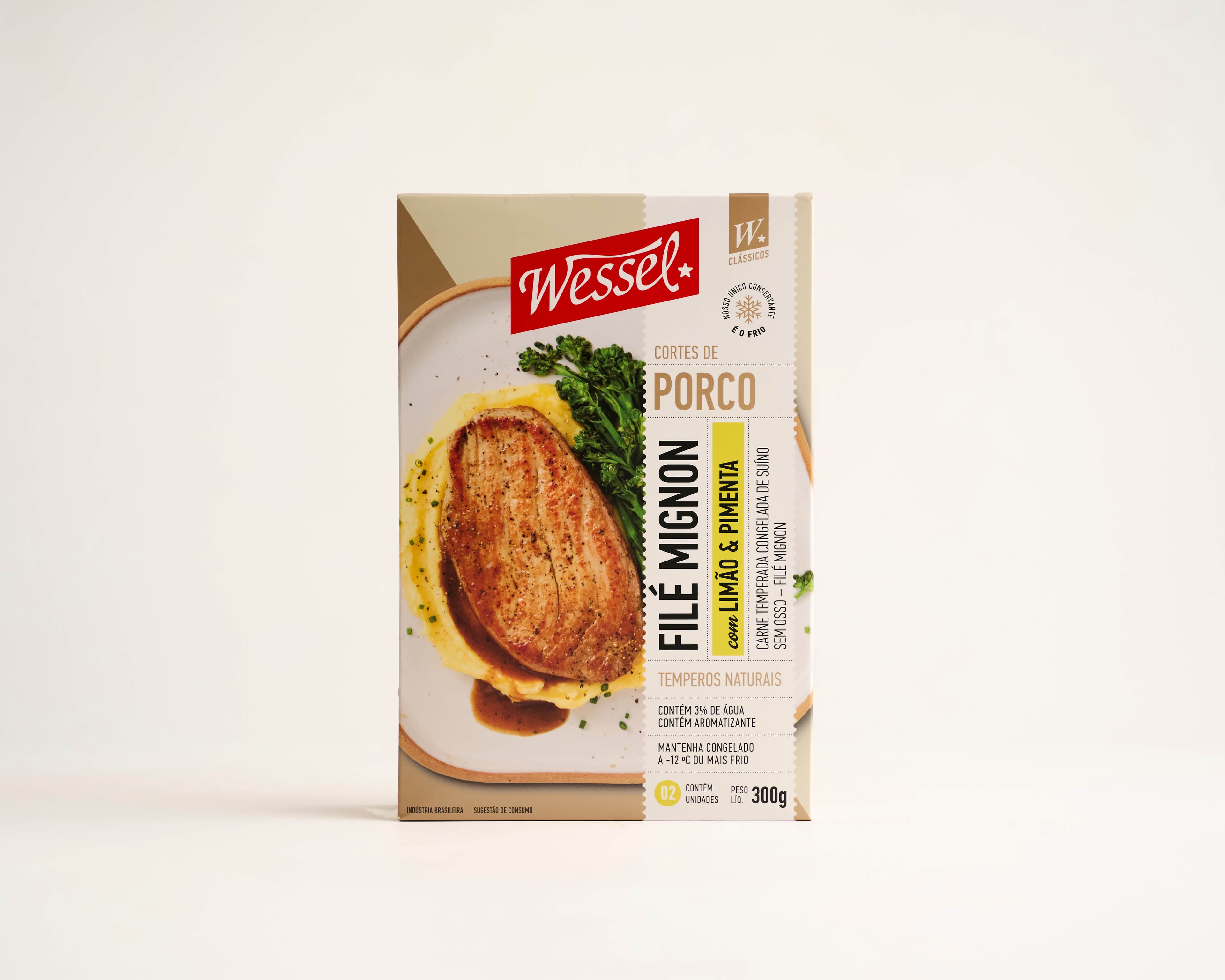 Filé mignon suíno com limão & pimenta 300g