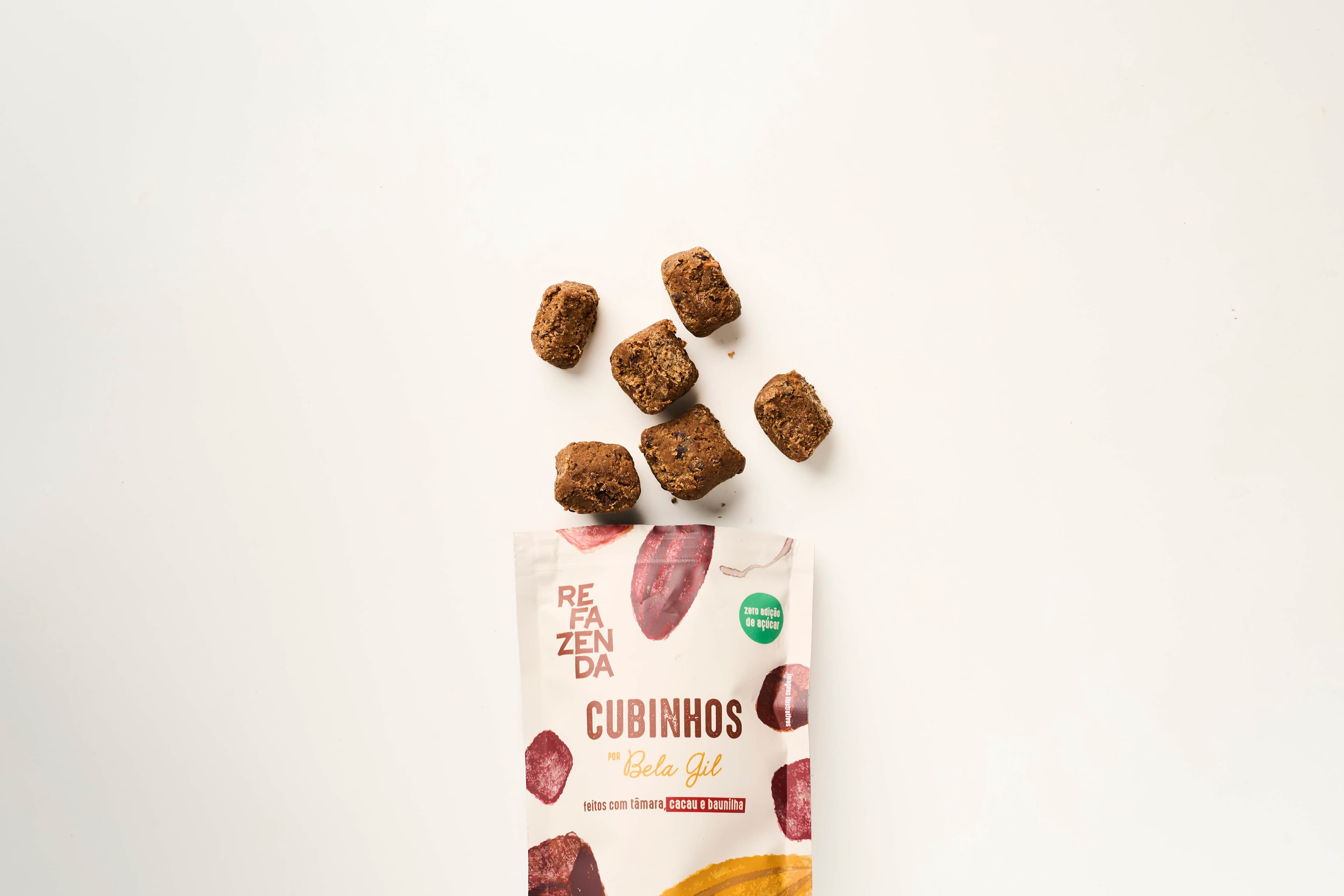 Cubinho cacau e baunilha 50g