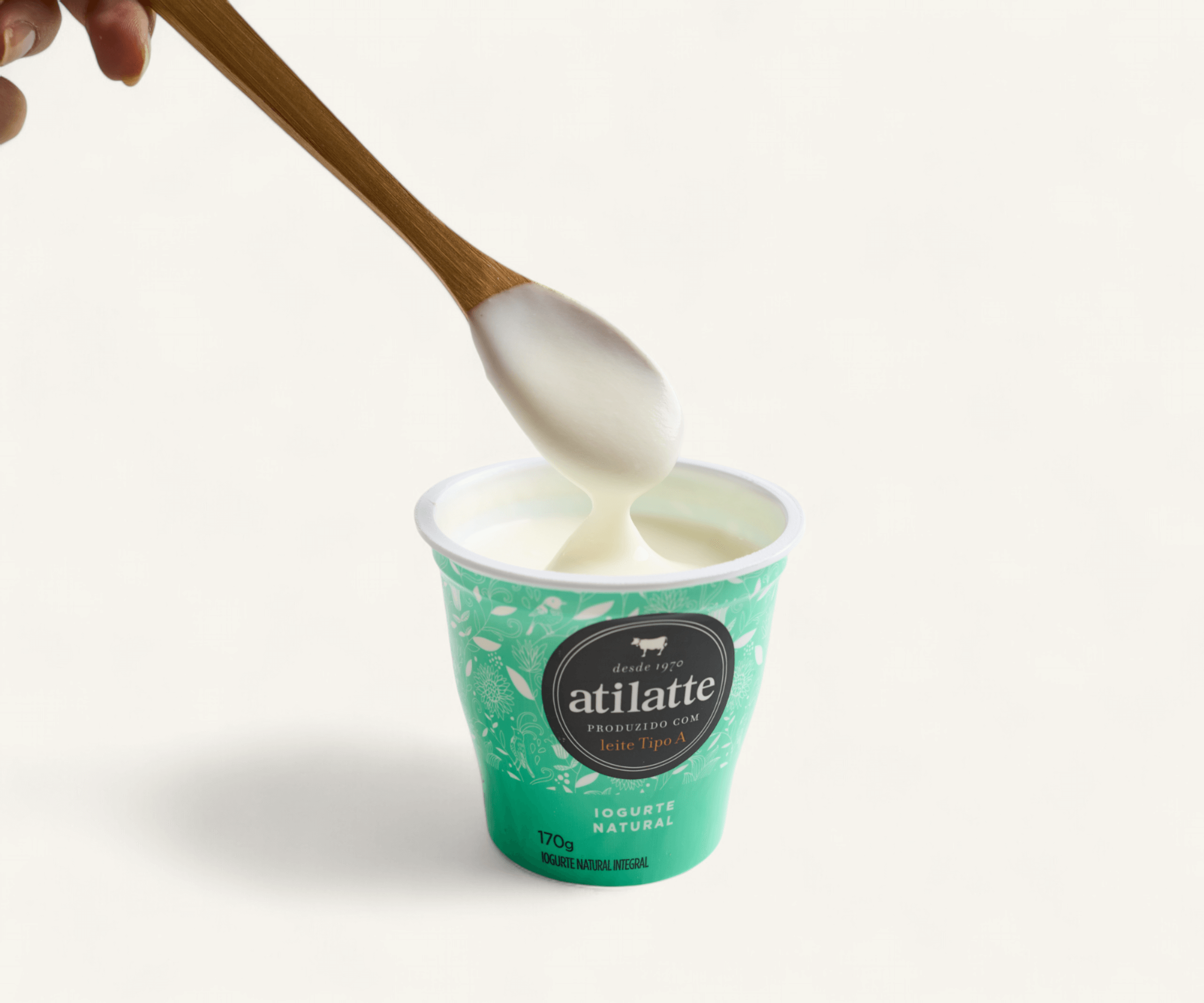 Iogurte natural integral 170g