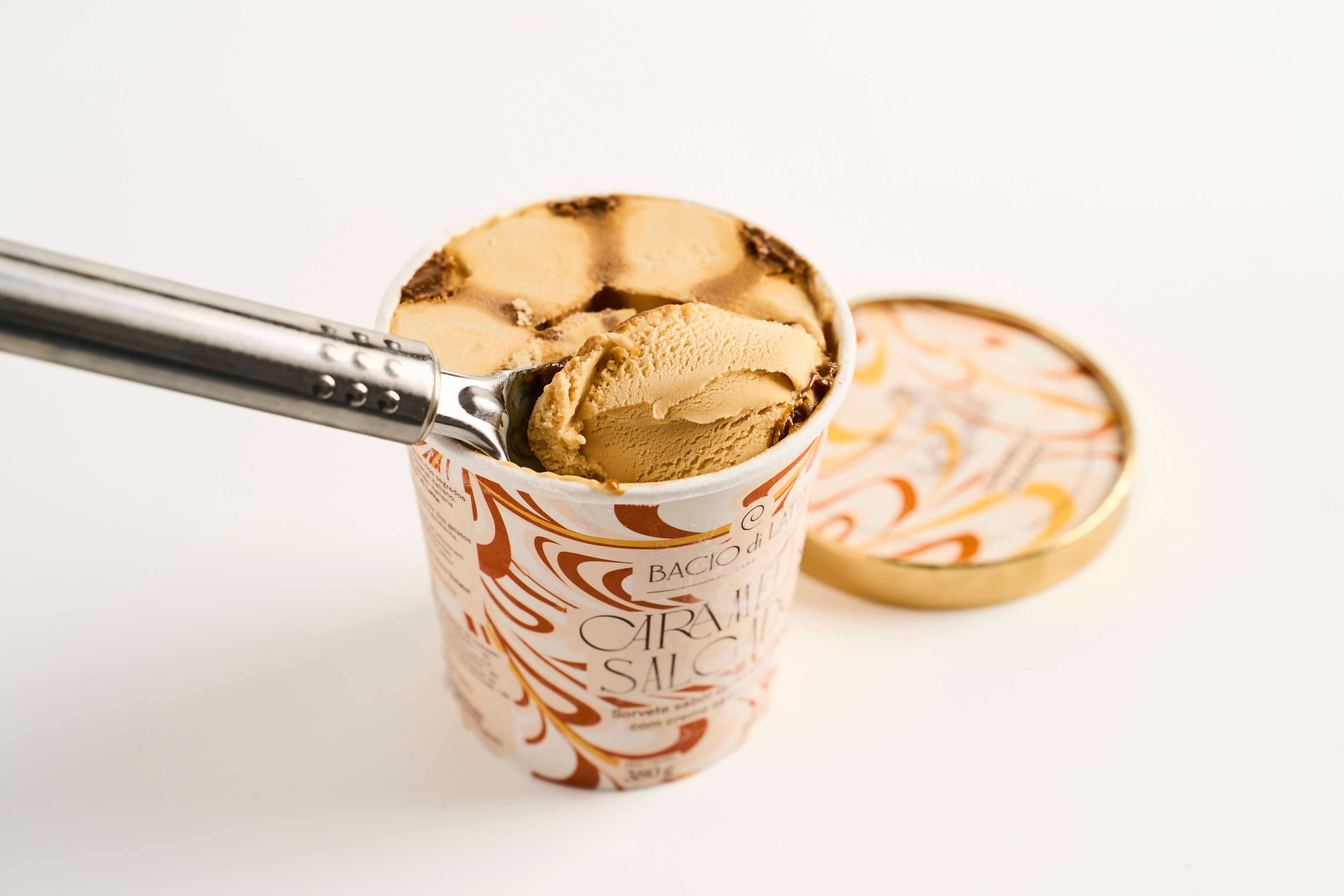 Gelato Bacio di Latte caramelo salgado 490ml