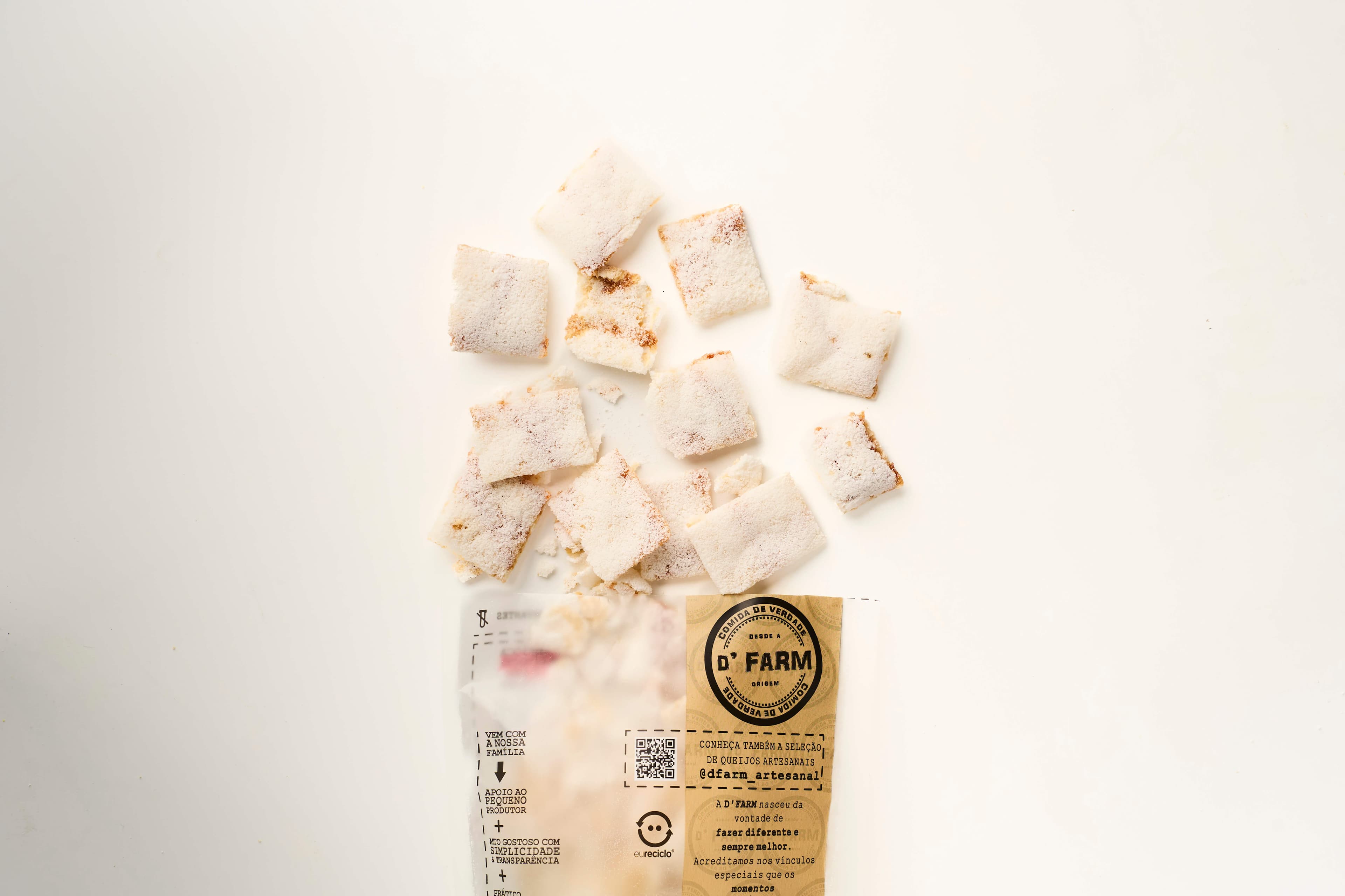 Crispy de tapioca com goiabada e coco 80g