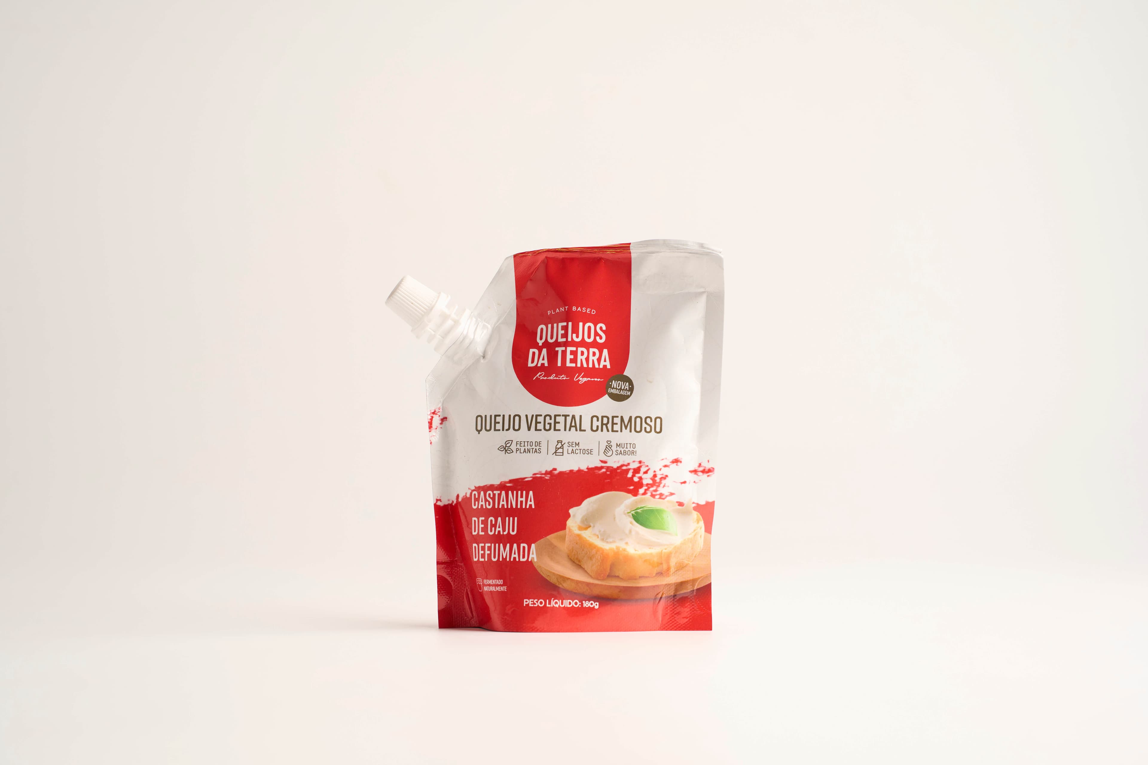 Queijo cremoso de castanha de caju defumada 180g