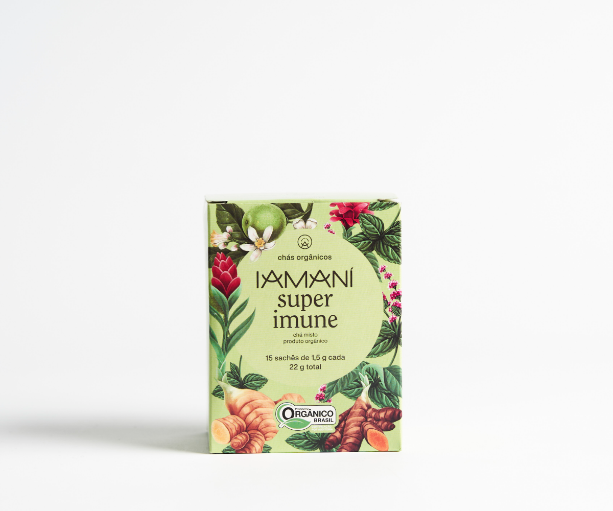 Chá orgânico super imune 15 sachês