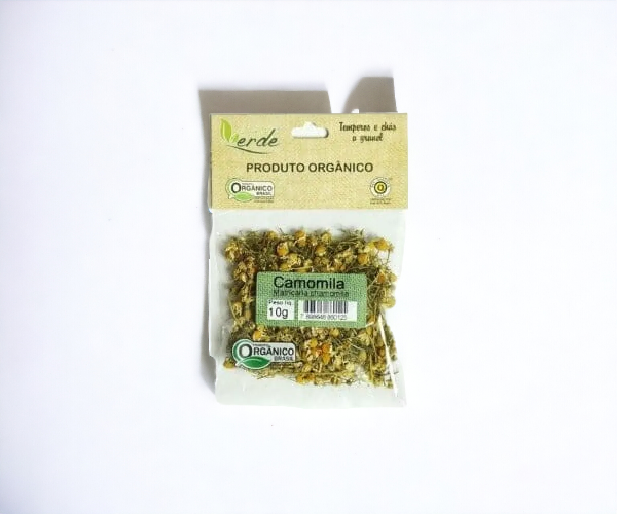 Chá de Camomila Quintal Verde Orgânico - 10g