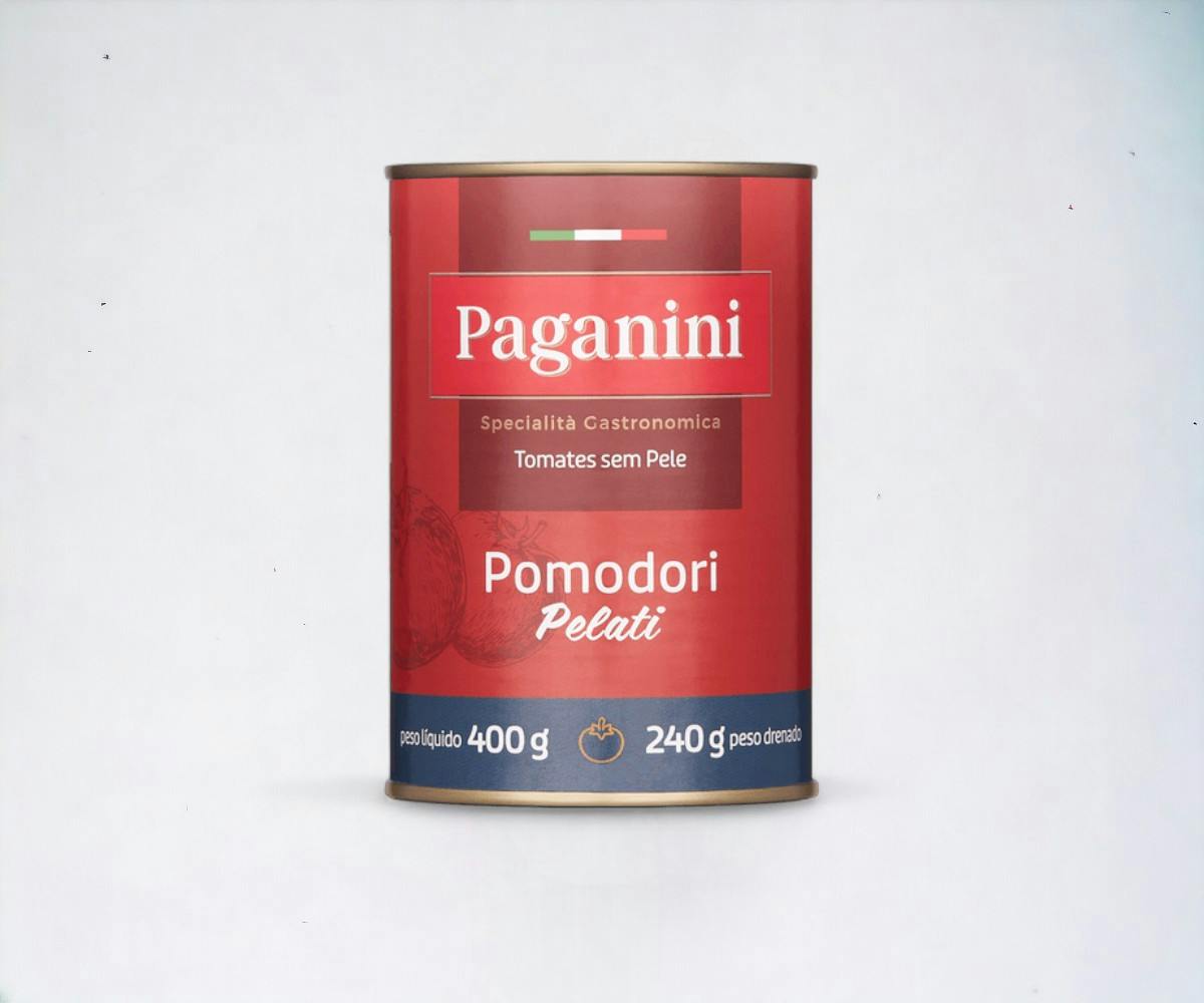 Tomate Pomodori Sem Pele Paganini - 400g