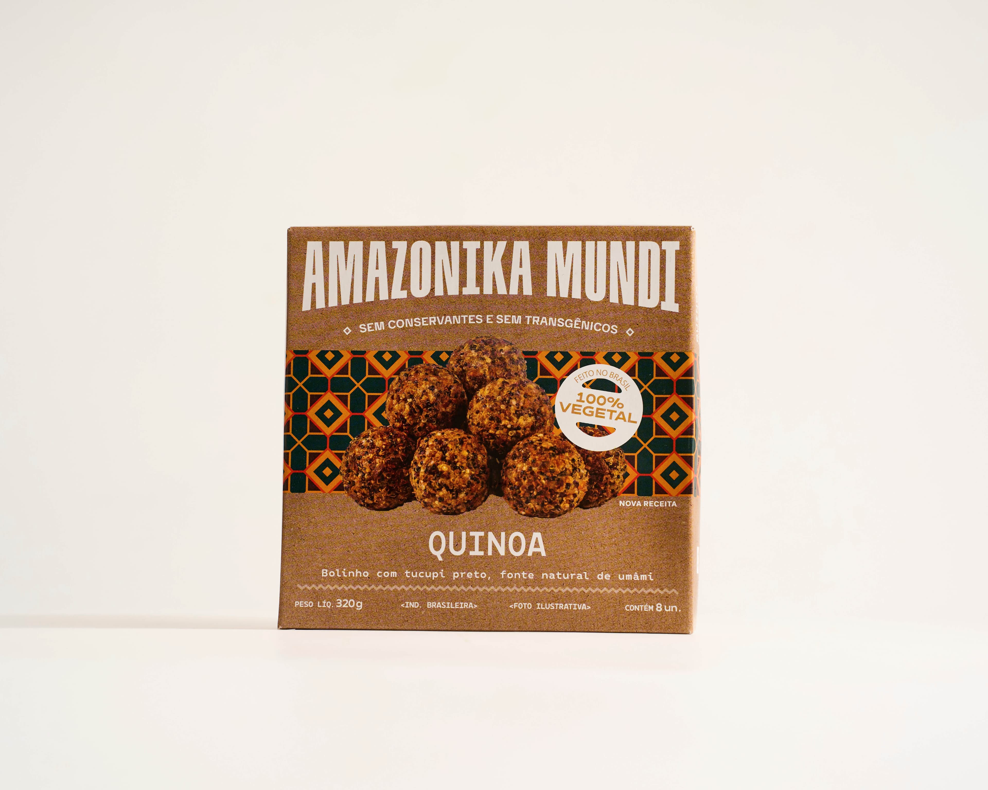 Bolinho de quinoa com tucupi preto 320g