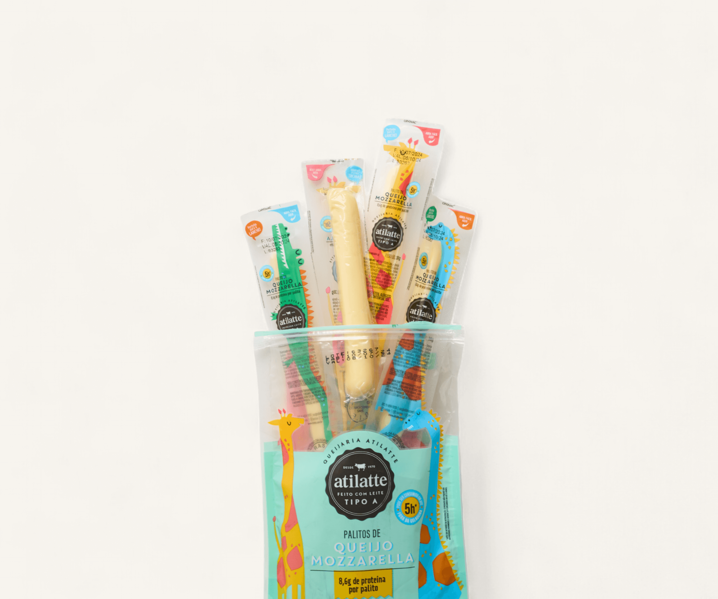 Queijo mozzarella palito 304g