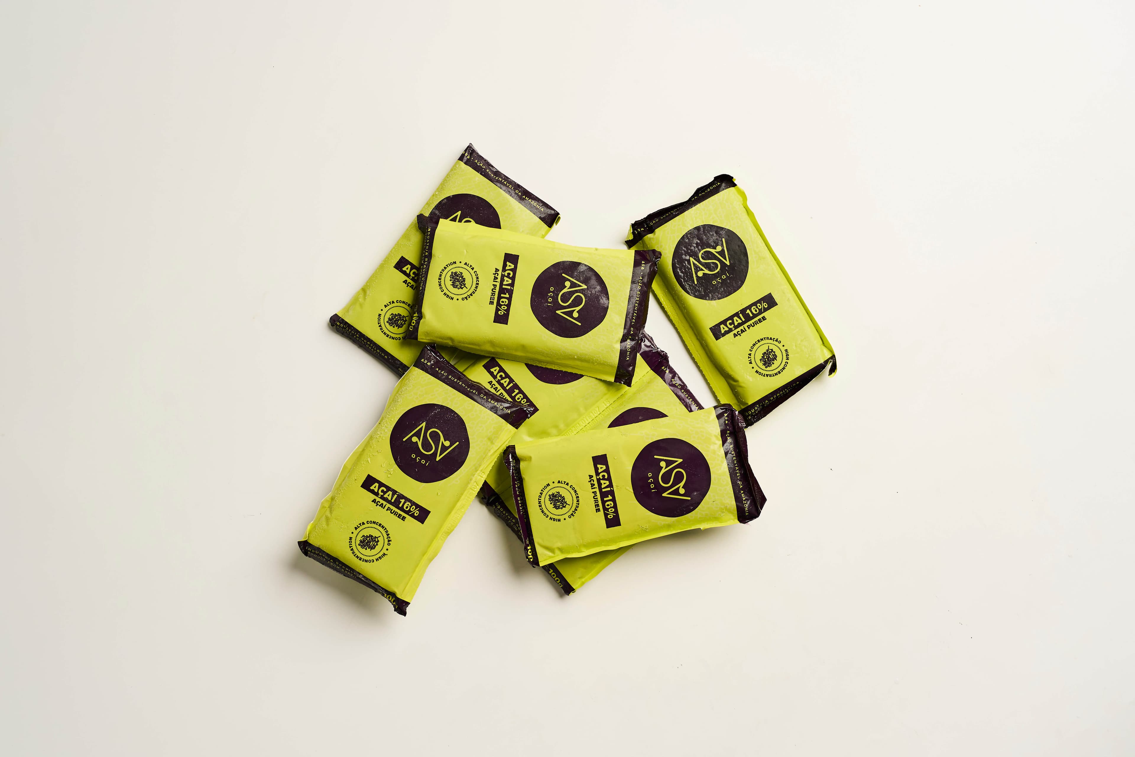 Polpa pura de açaí (10un - 100g)