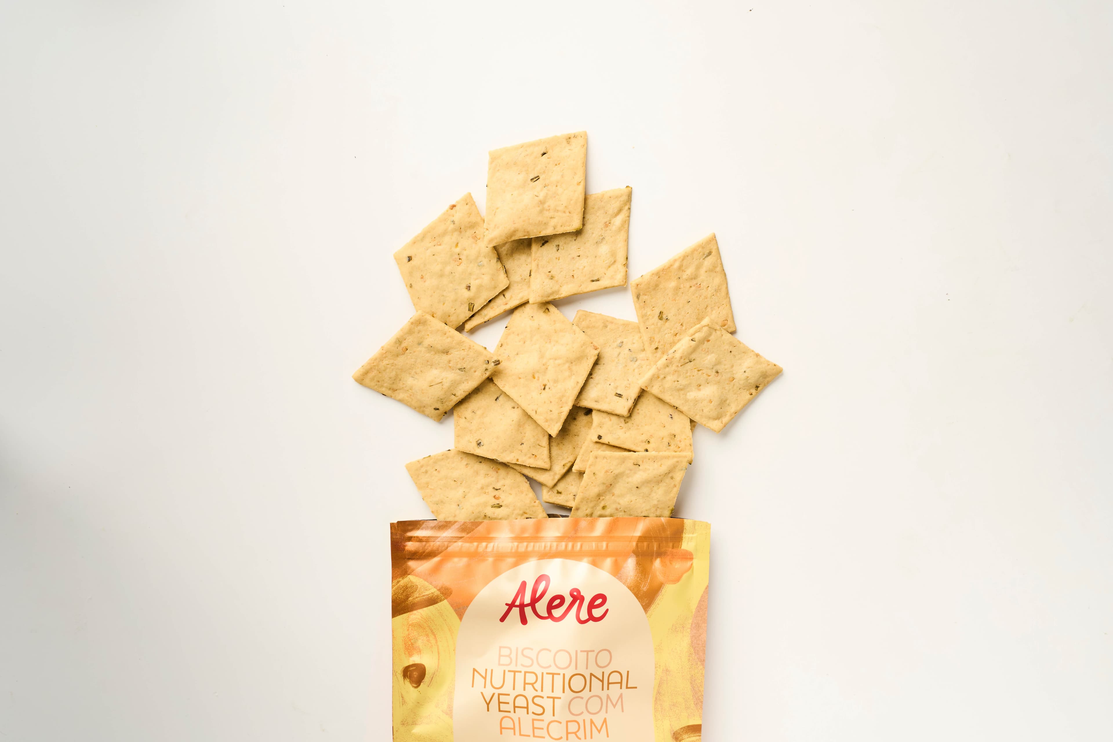 Biscoito com alecrim e yeast Alere Gourmet 70g