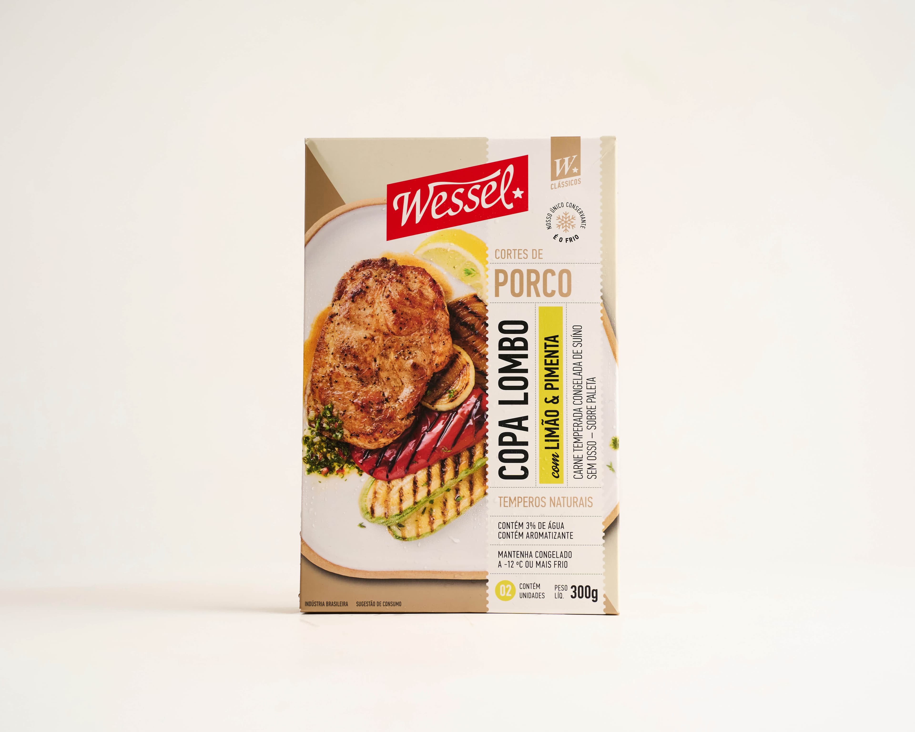 Copa lompo suíno com limão & pimenta 300g