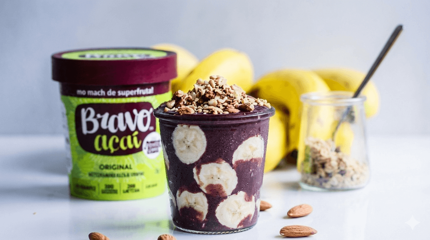 Banner de Bravo Açaí