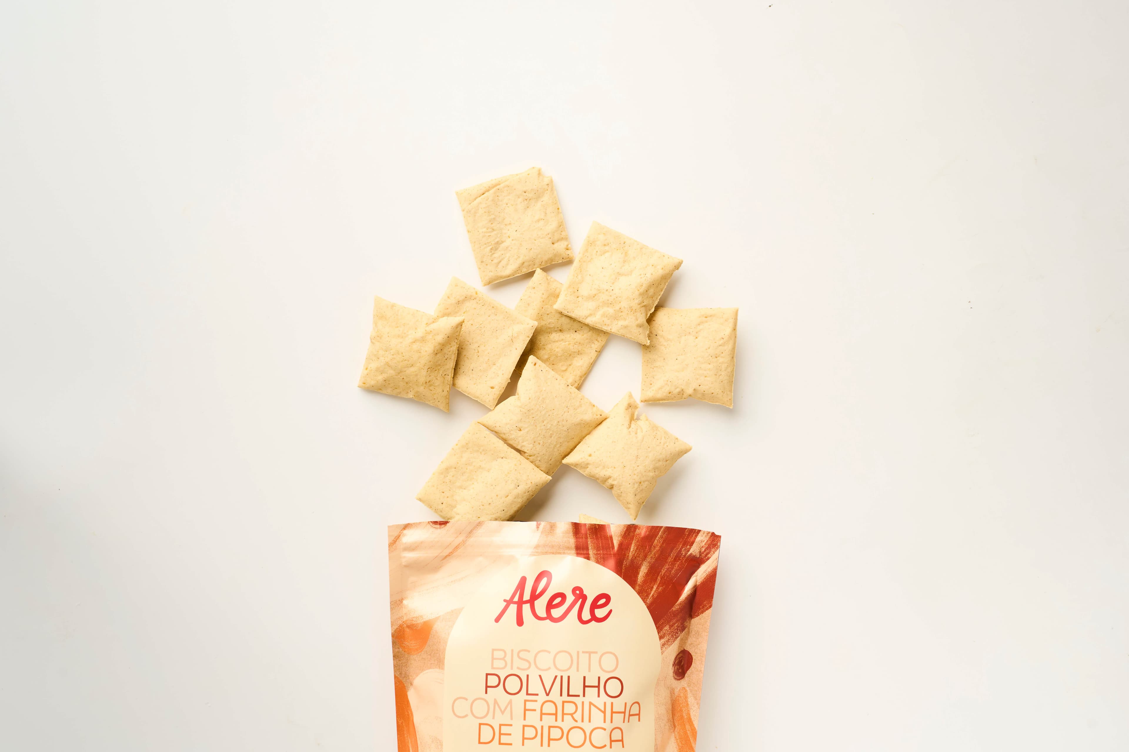 Biscoito de polvilho com farinha de pipoca 40g