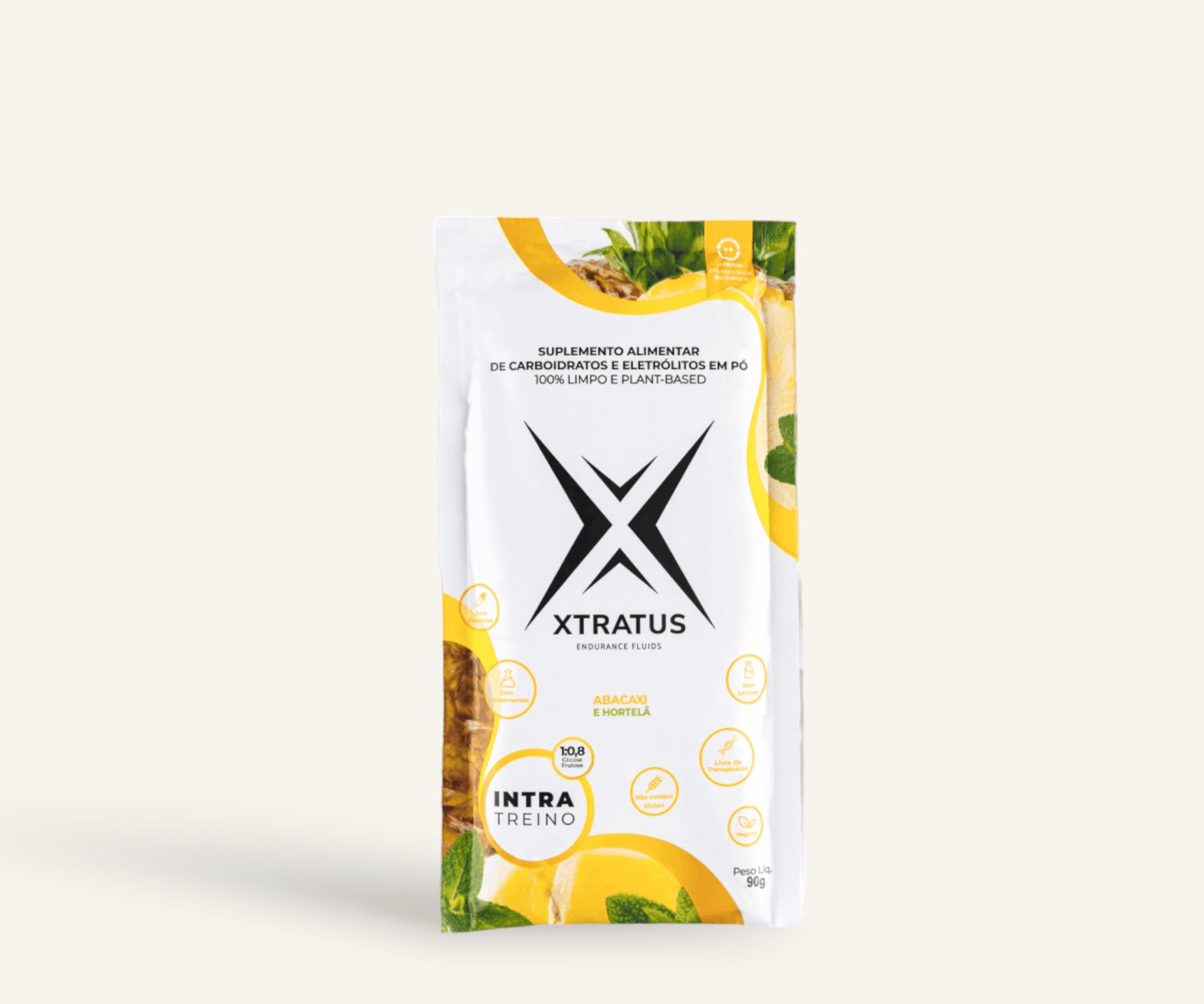 Intra treino Xtratus abacaxi e hortelã 90g