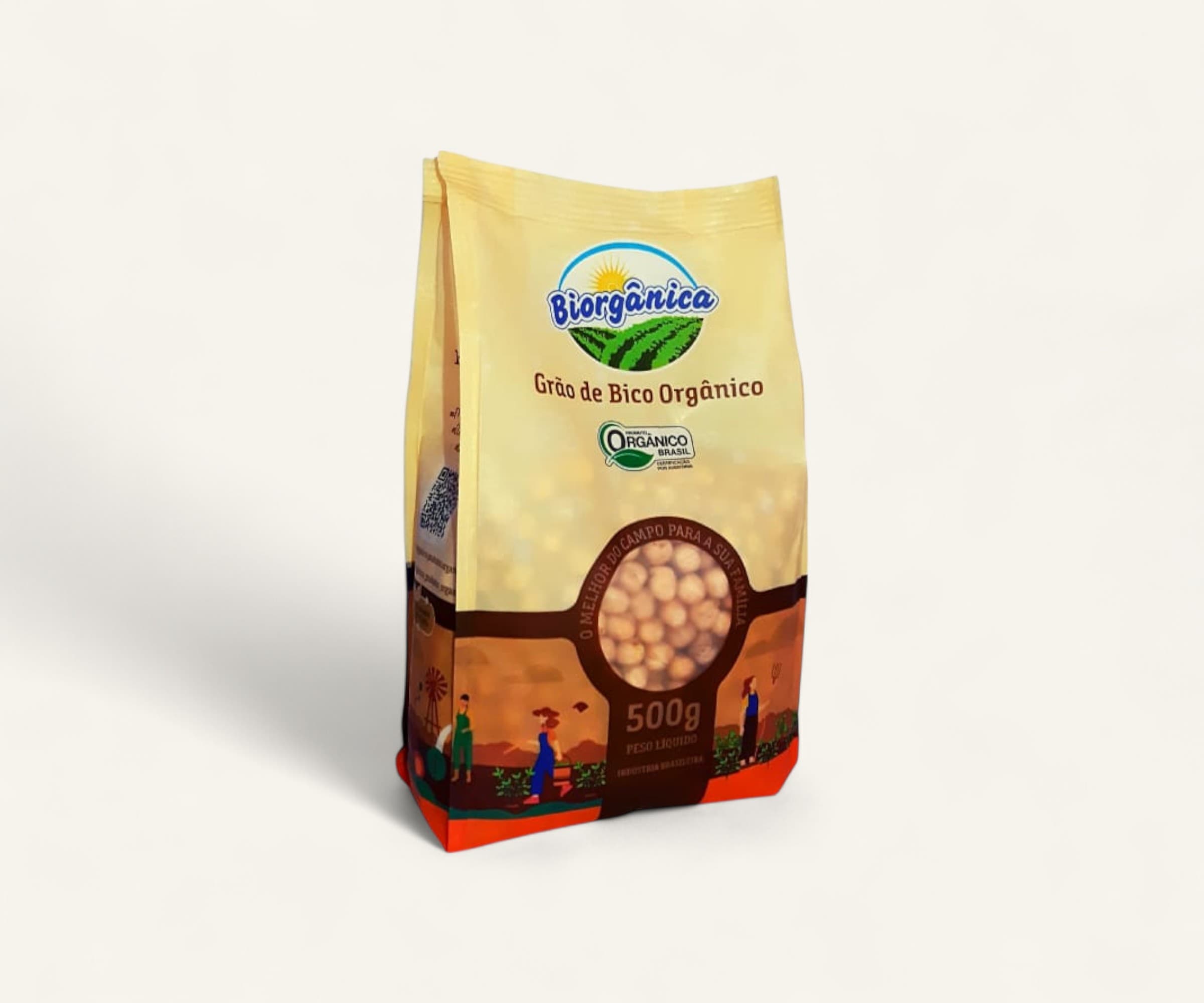 Grão de bico orgânica 500g