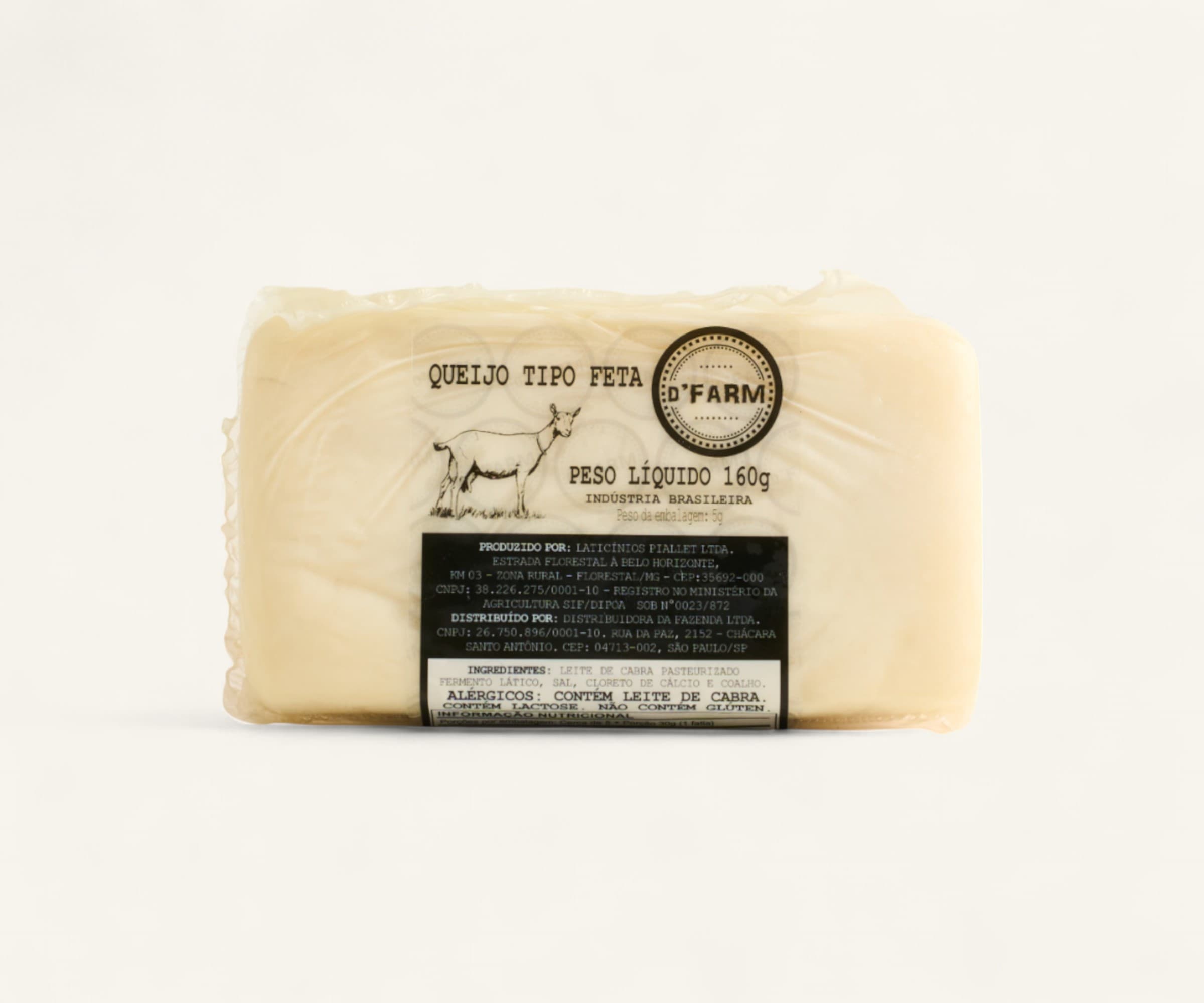 Queijo feta 160g