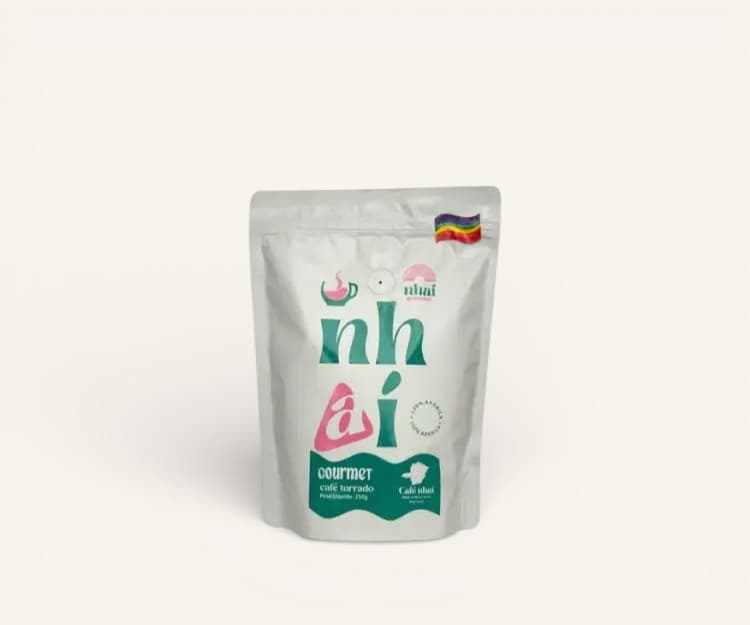 Café gourmet torrado em grãos 250g