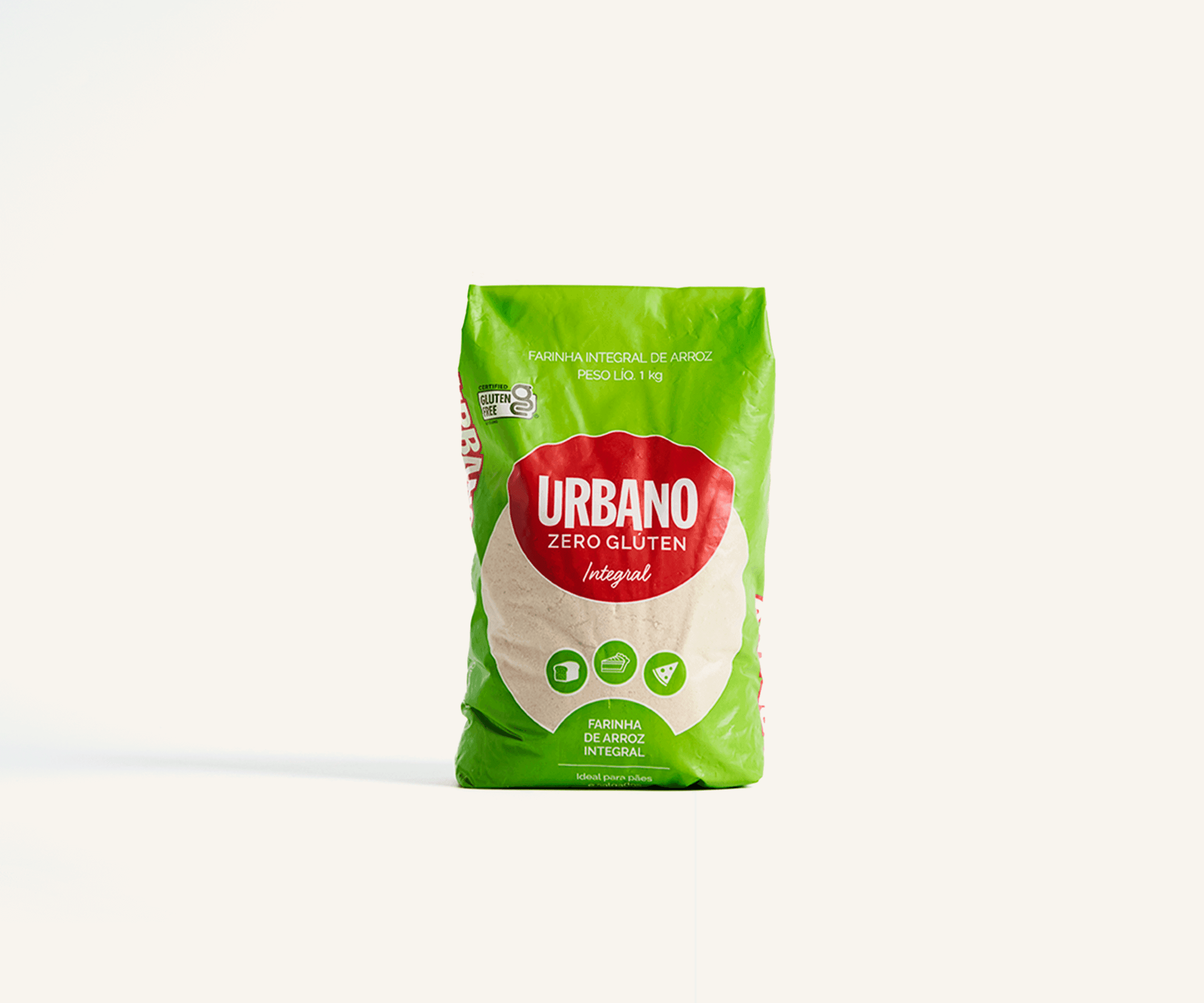 Farinha de arroz integral 1kg