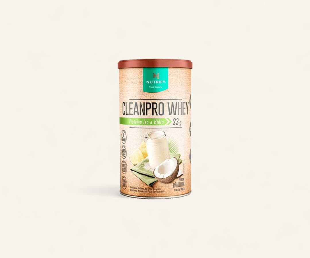 Whey protein Cleanpro whey 23g sabor piña colada 450g