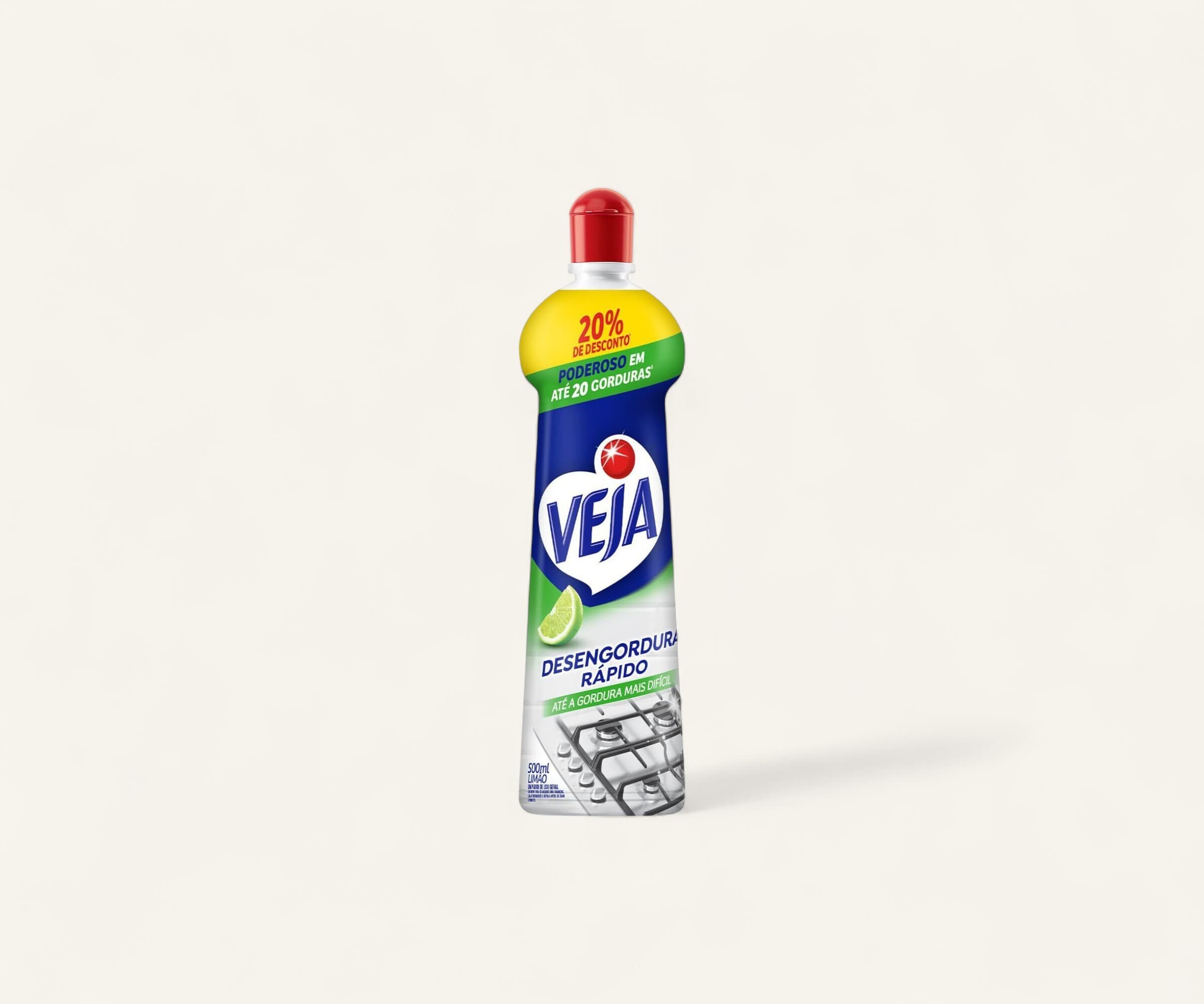 Desengordurante cozinha limão Veja 500ml