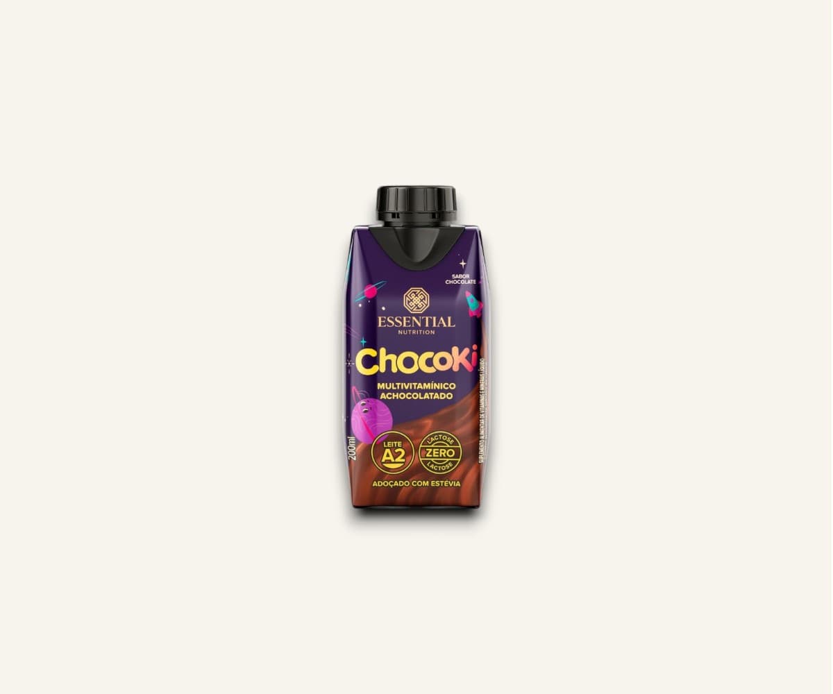 Multivitamínico chocoki sabor chocolate 200ml