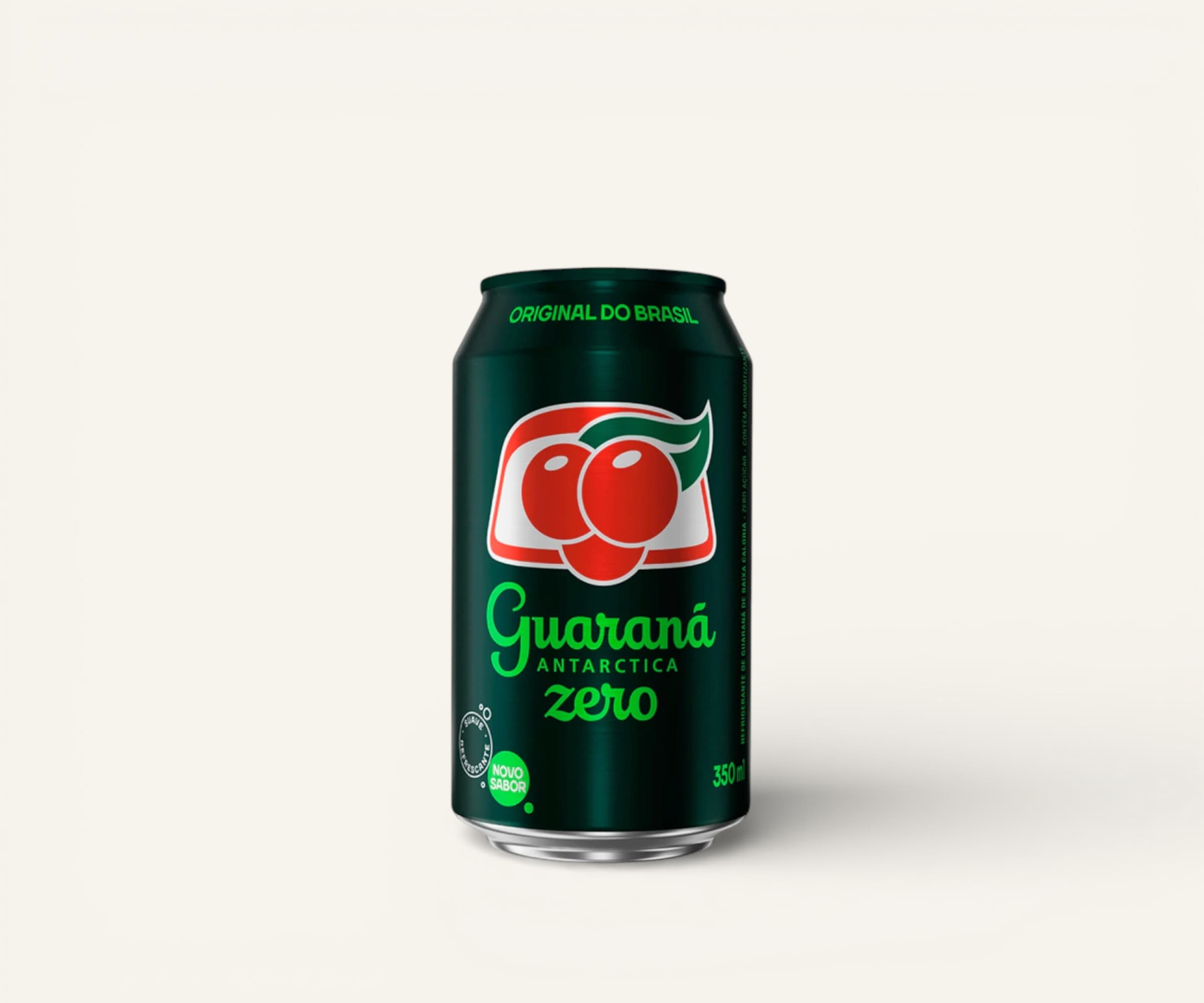 Refrigerante Guaraná Antarctica zero lata 350ml