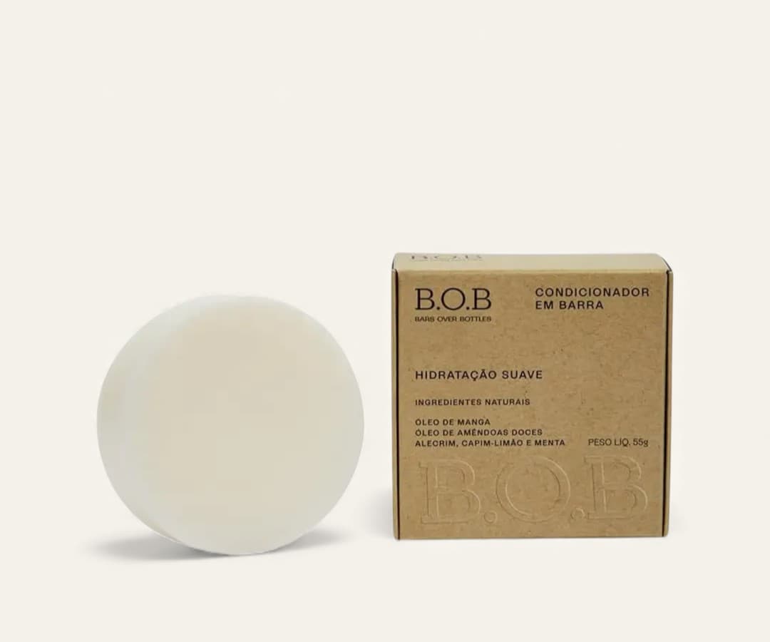 Condicionador em barra B.O.B hidratação suave 55g