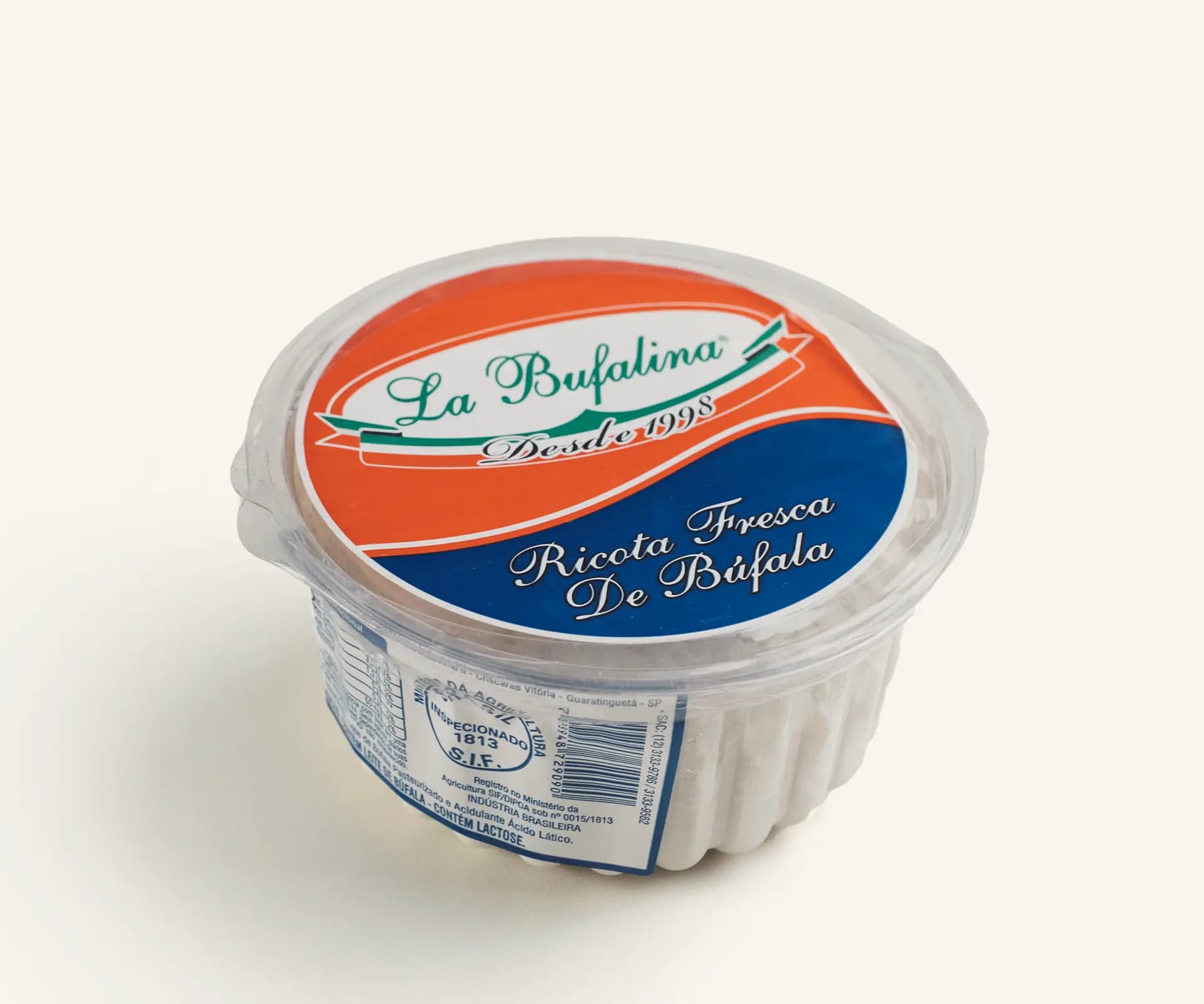 Ricota de leite de búfala 250g