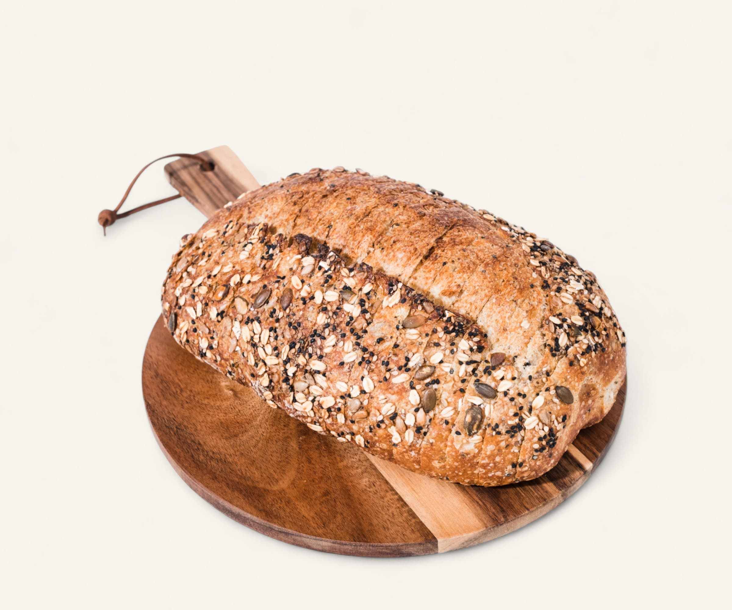 Pão multigrãos de fermentação natural fatiado 600g