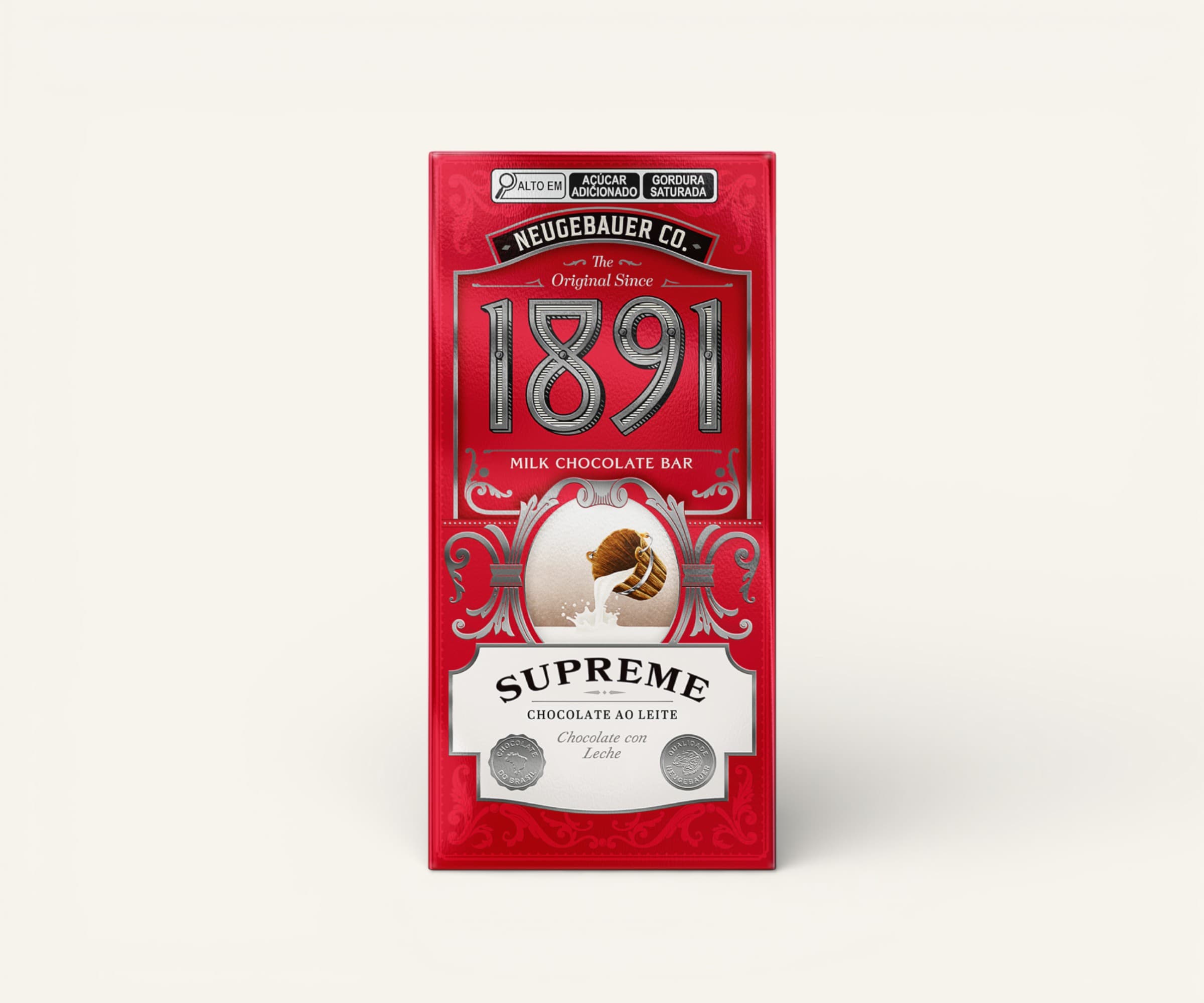 Chocolate ao leite 1891 Supreme Neugebauer 45g