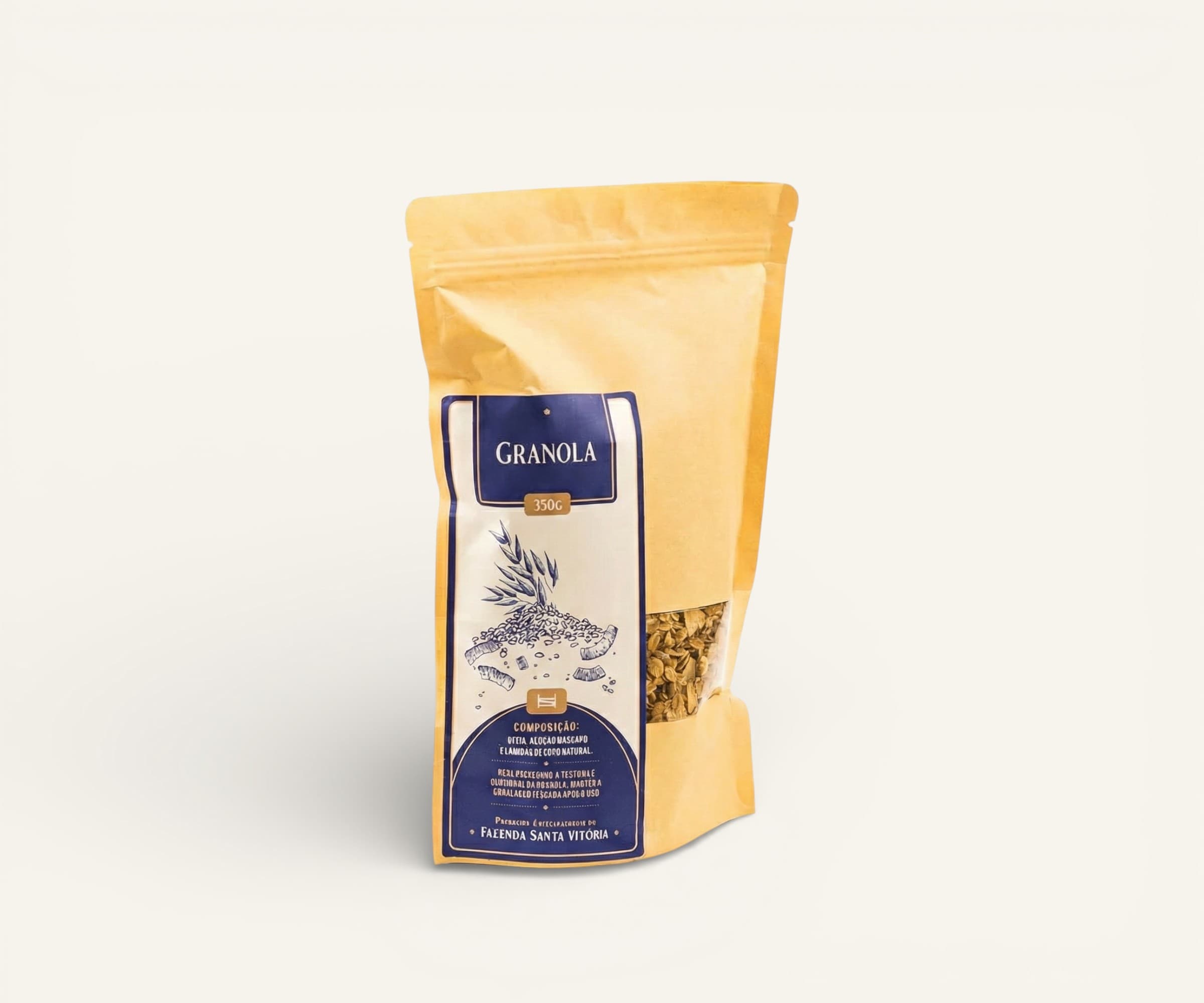 Granola tradicional Fazenda Santa Vitória 350g