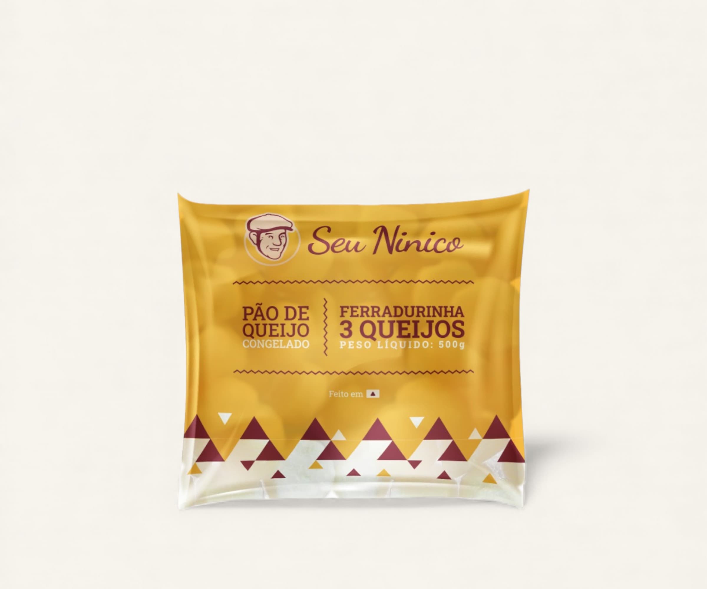 Pão de queijo ferradurinha 500g