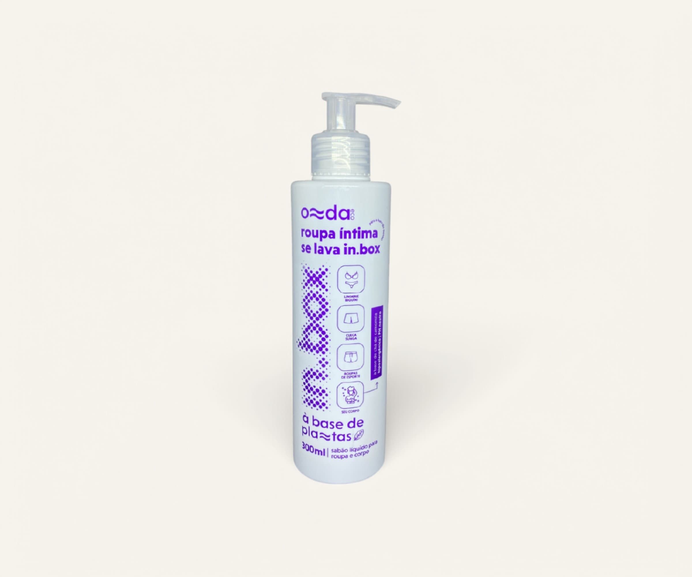 Sabão líquido in.box roupa íntima & corpo Onda Eco 300ml