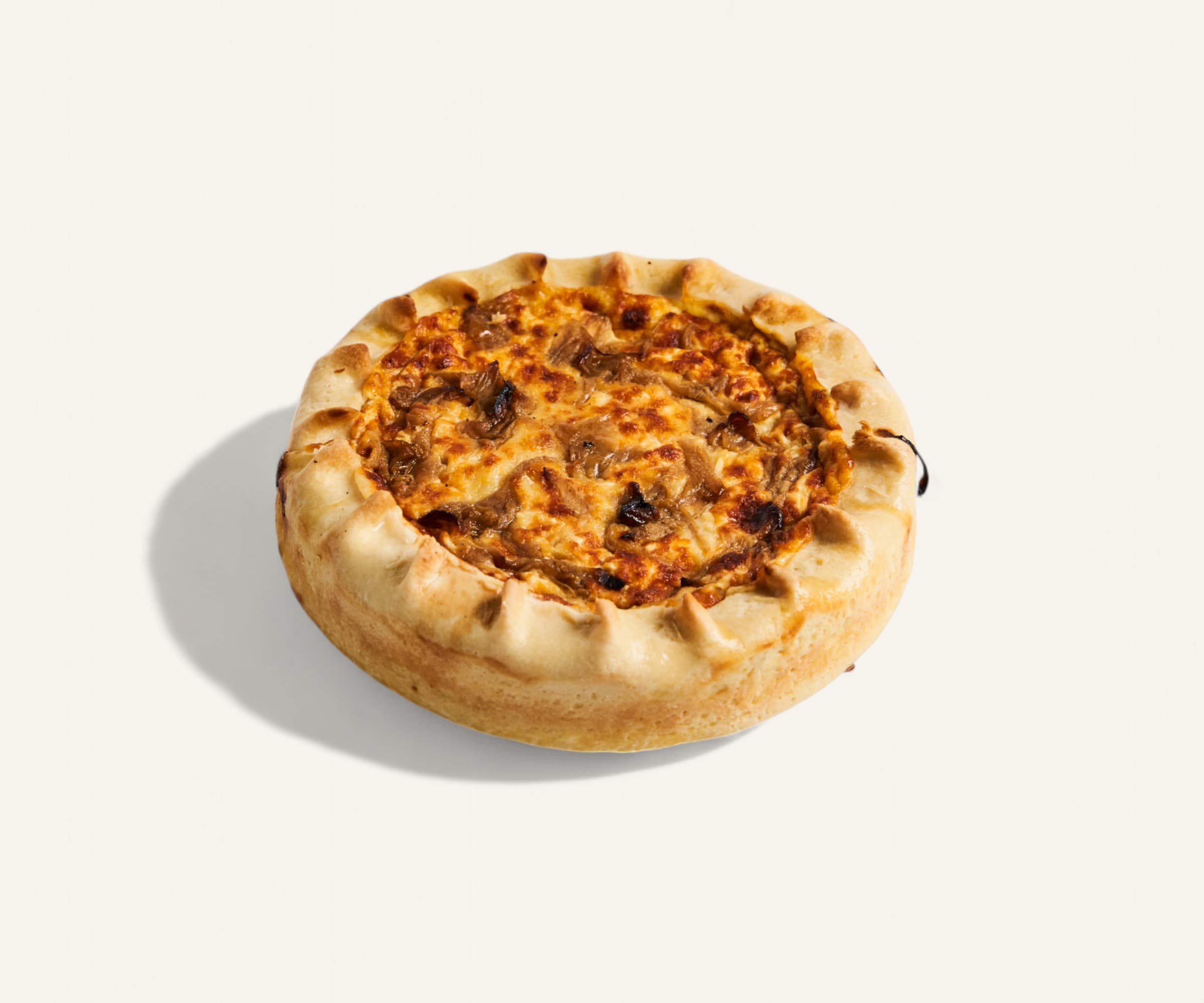 Quiche de cebola caramelizada e gruyère 550g