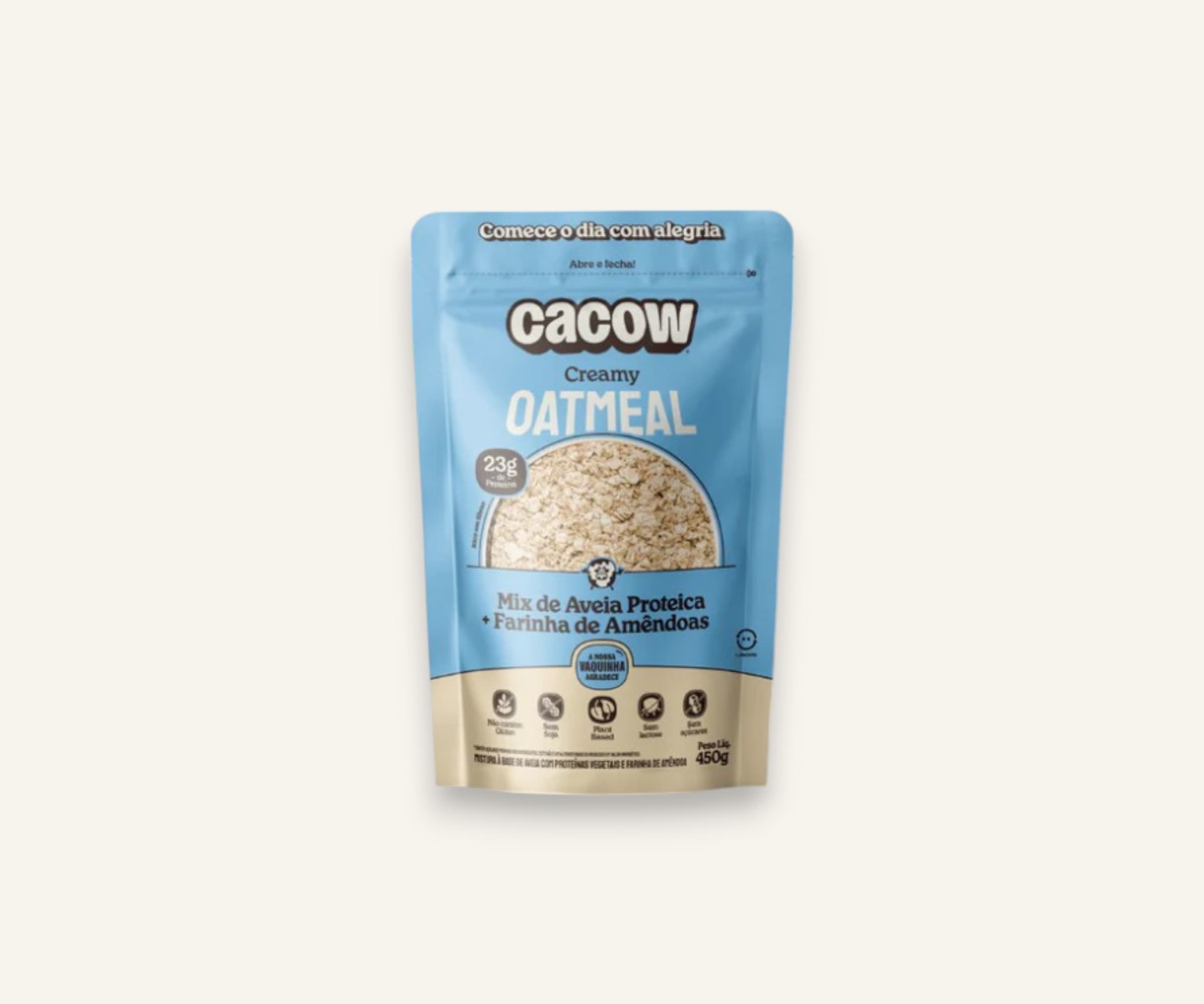 Mix de aveia proteica oatmeal creamy 450g