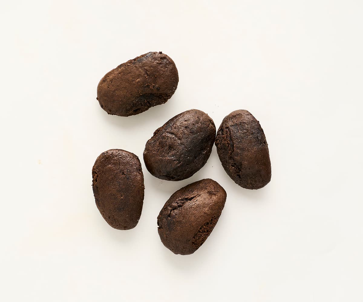 Mini bolo de cacau sem glúten congelado 250g