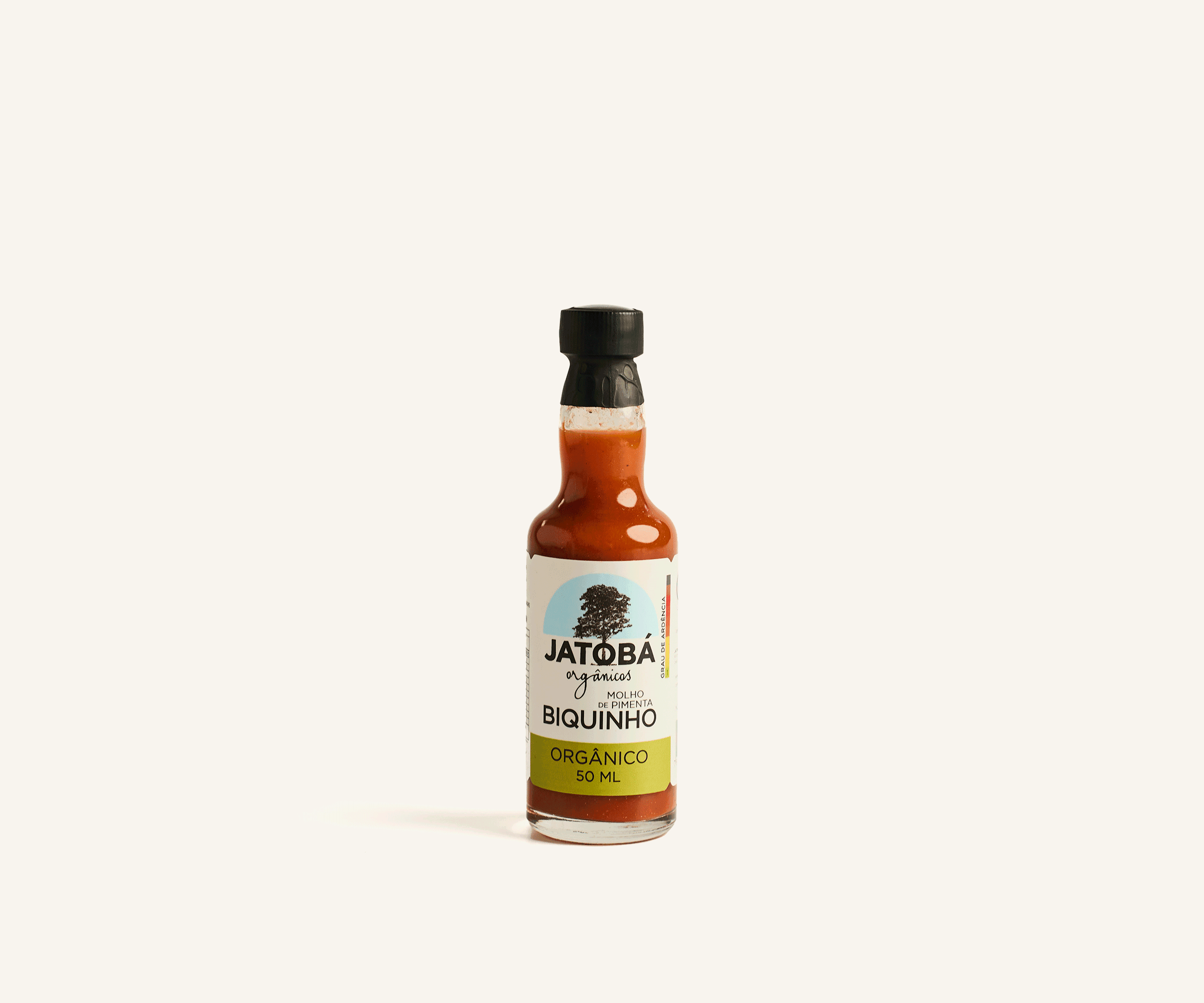 Molho de pimenta biquinho orgânico 50ml