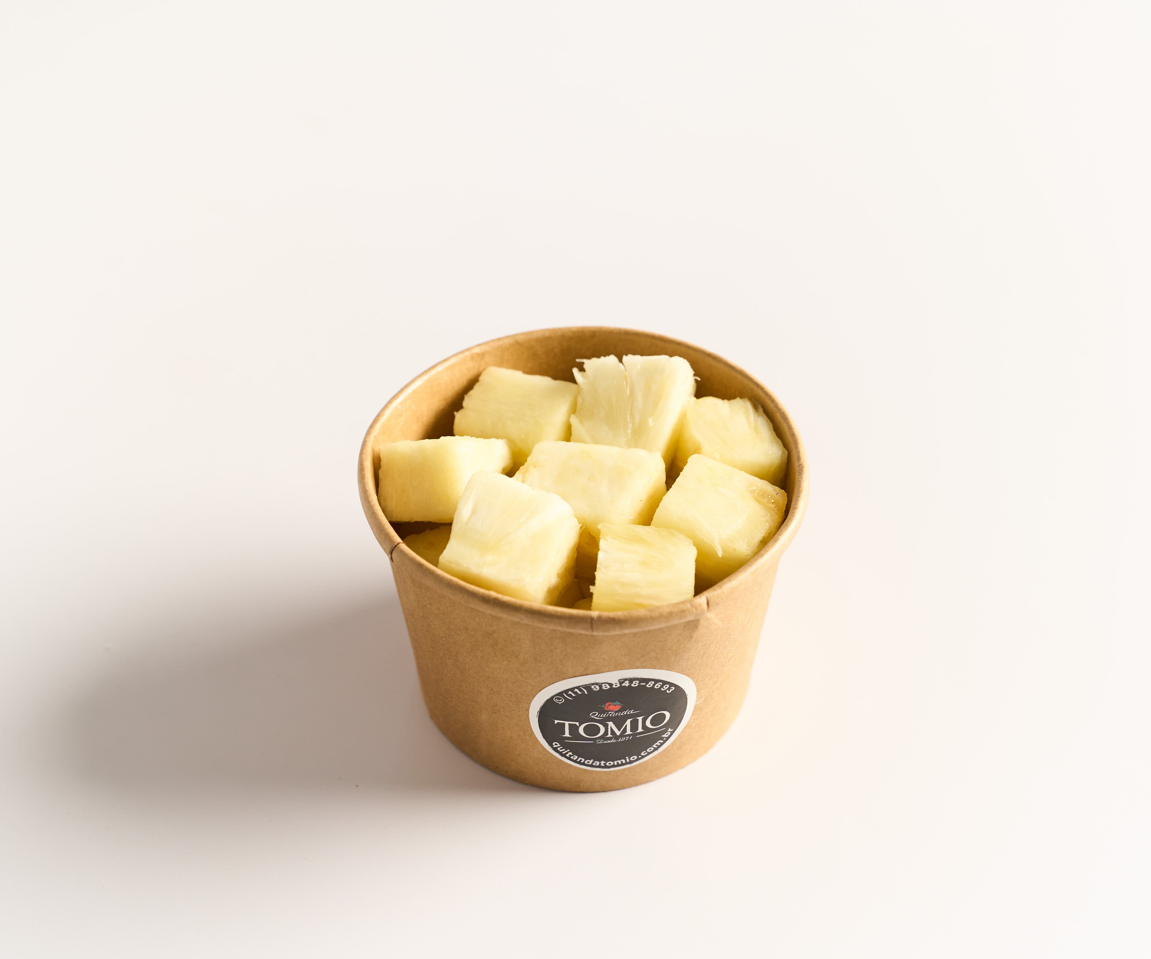 Abacaxi cortado higienizado 400g