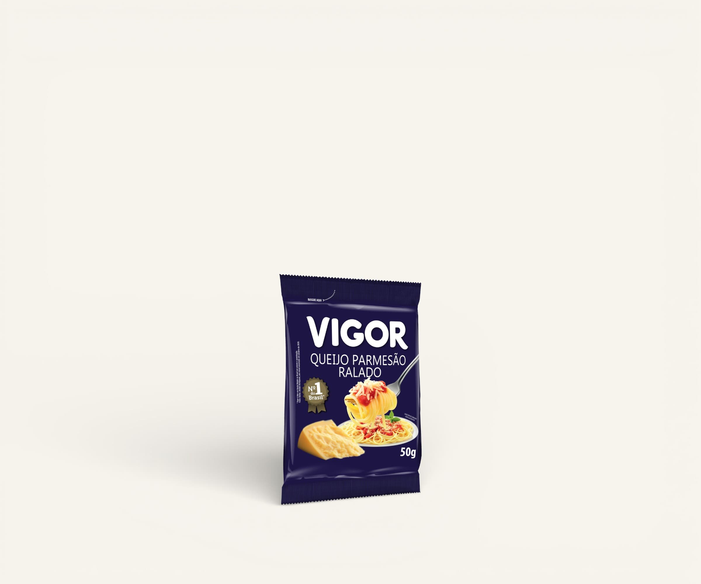 Queijo parmesão ralado Vigor 50g