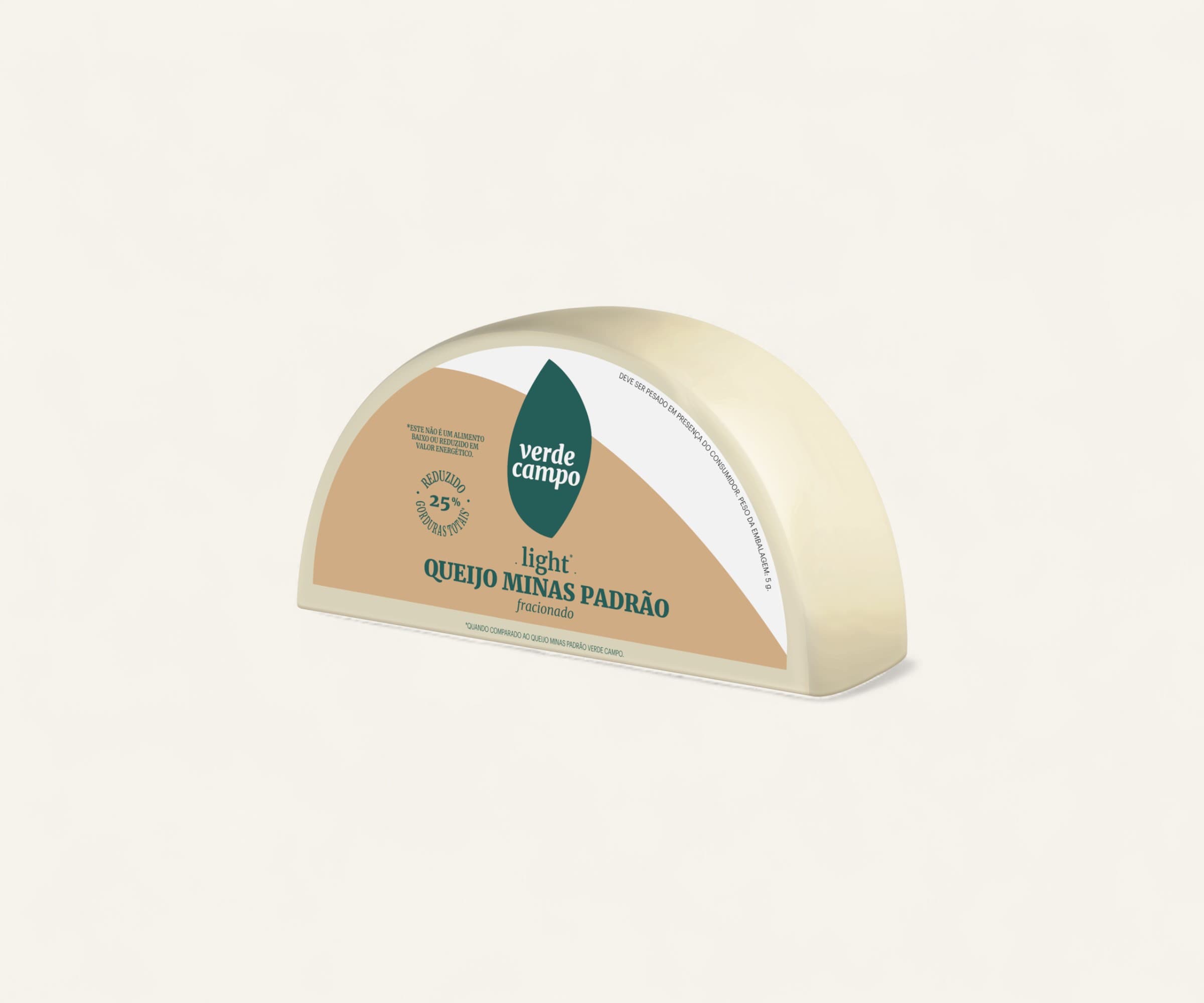 Queijo minas padrão light 450g