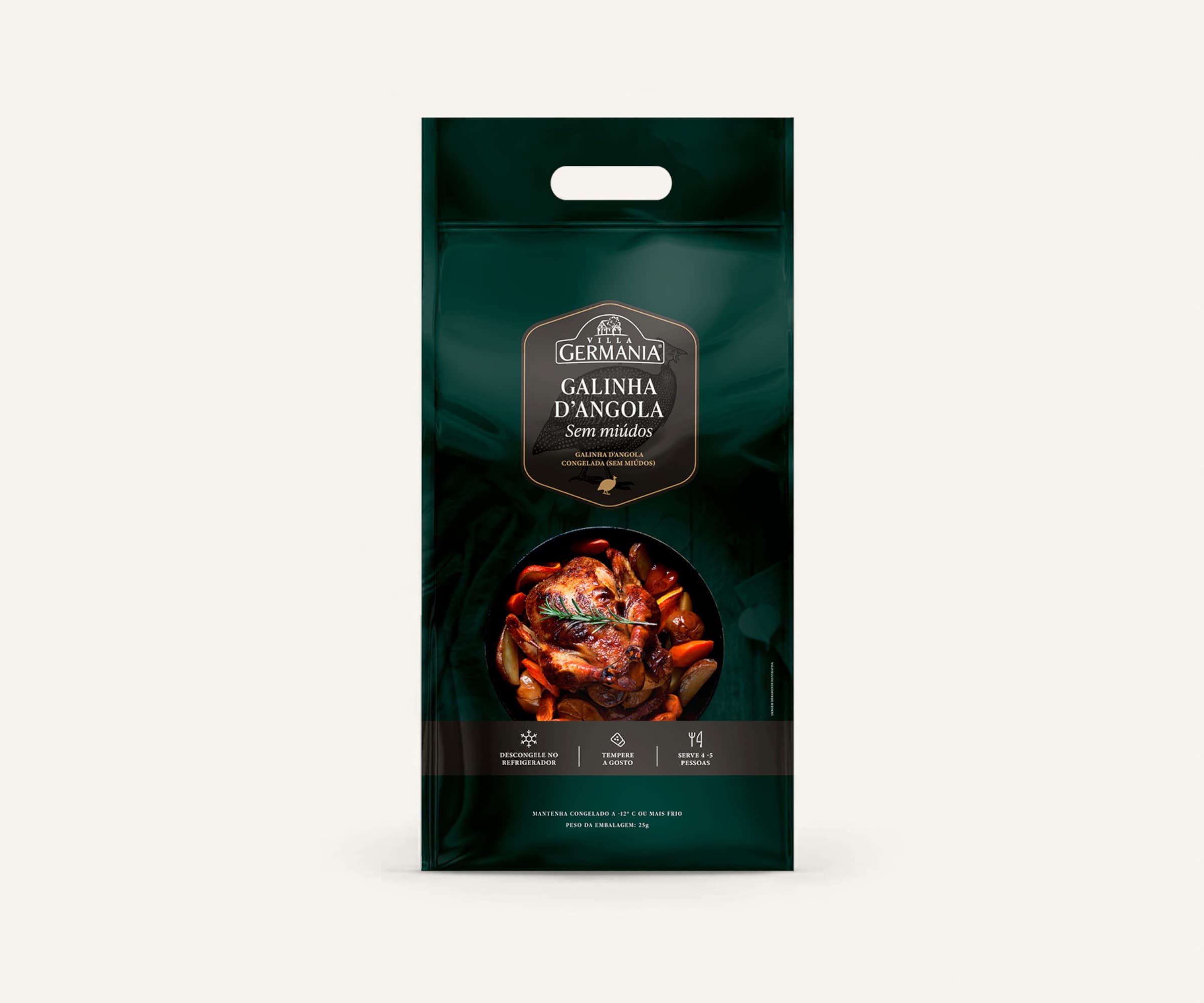 Galinha D' Angola sem miúdos Villa Germania aprox. 1,8kg