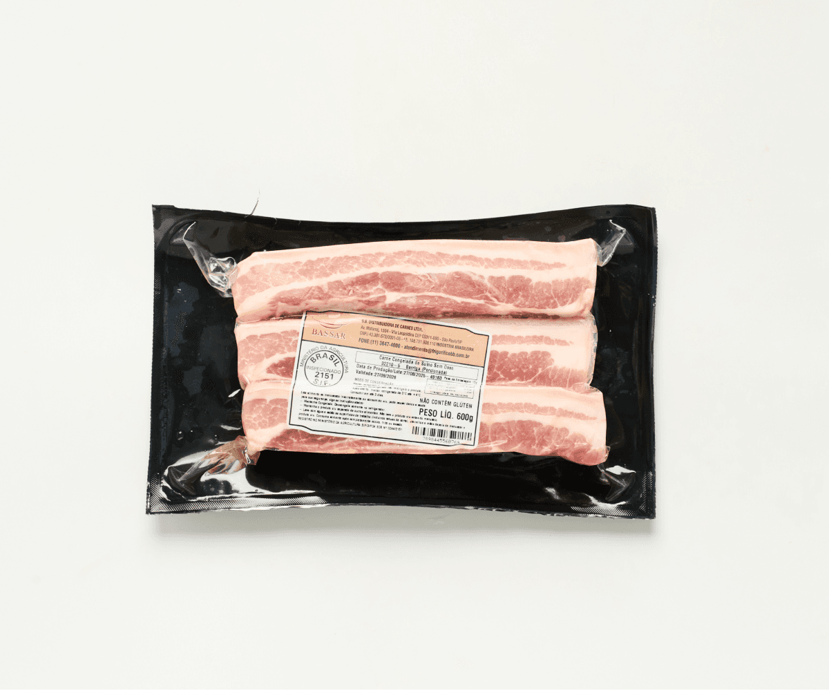 Panceta suína 600g