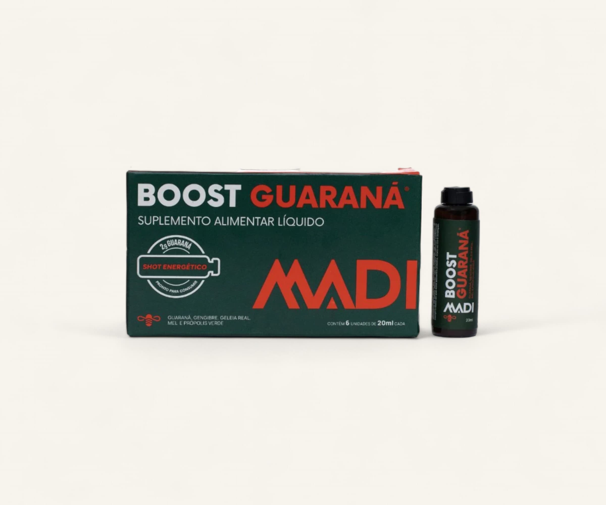 Boost guaraná 6 unidades