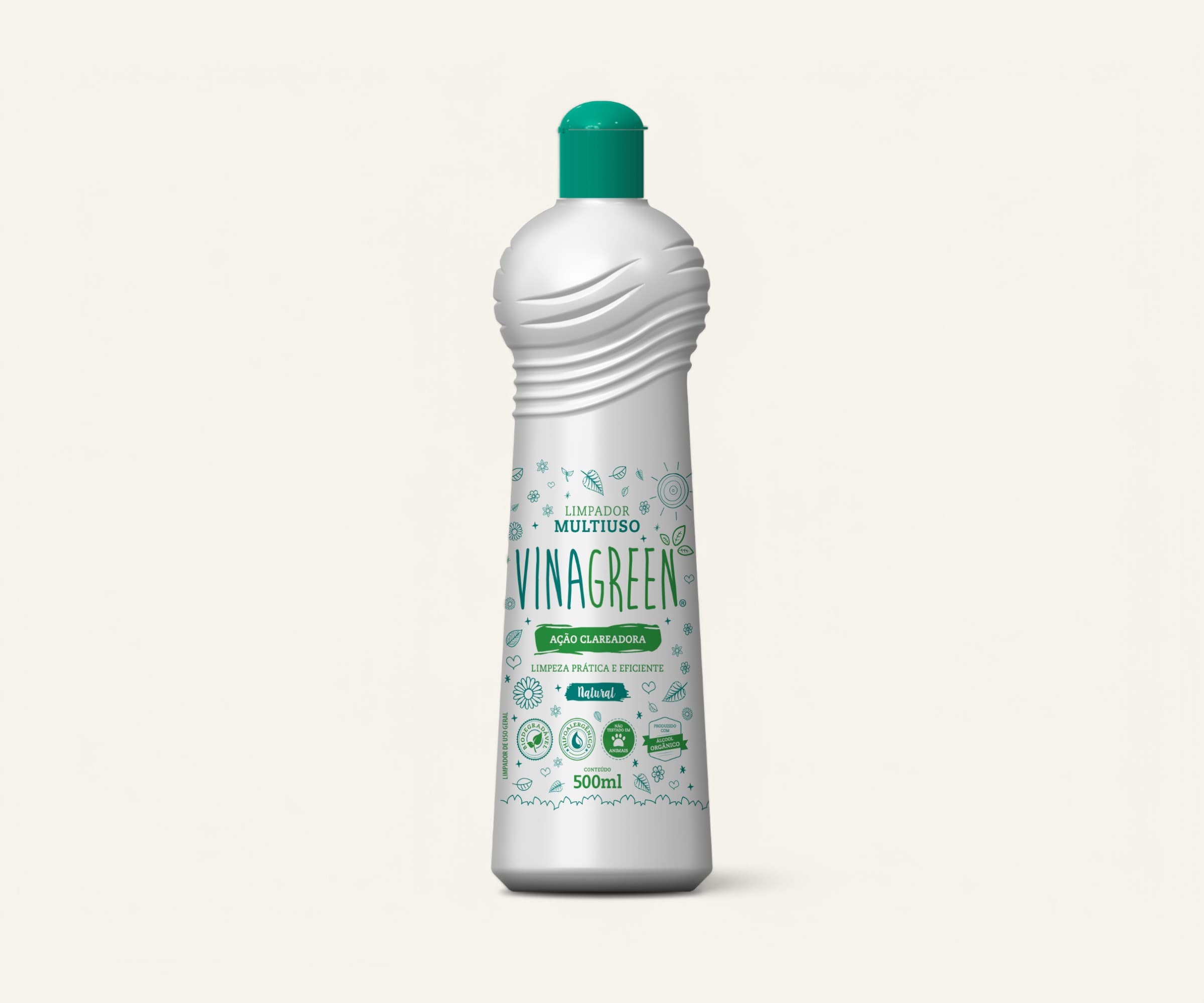 Limpador multiuso natural Vinagreen 500ml