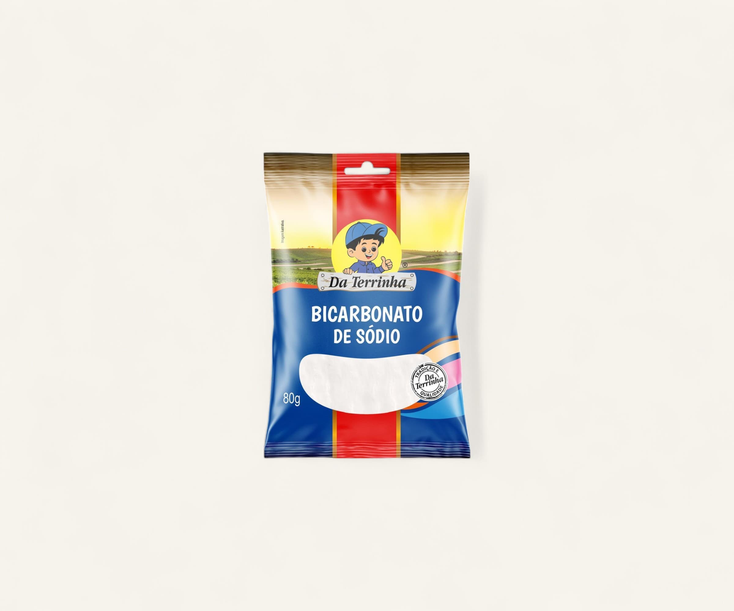 Bicarbonato de sódio 80g