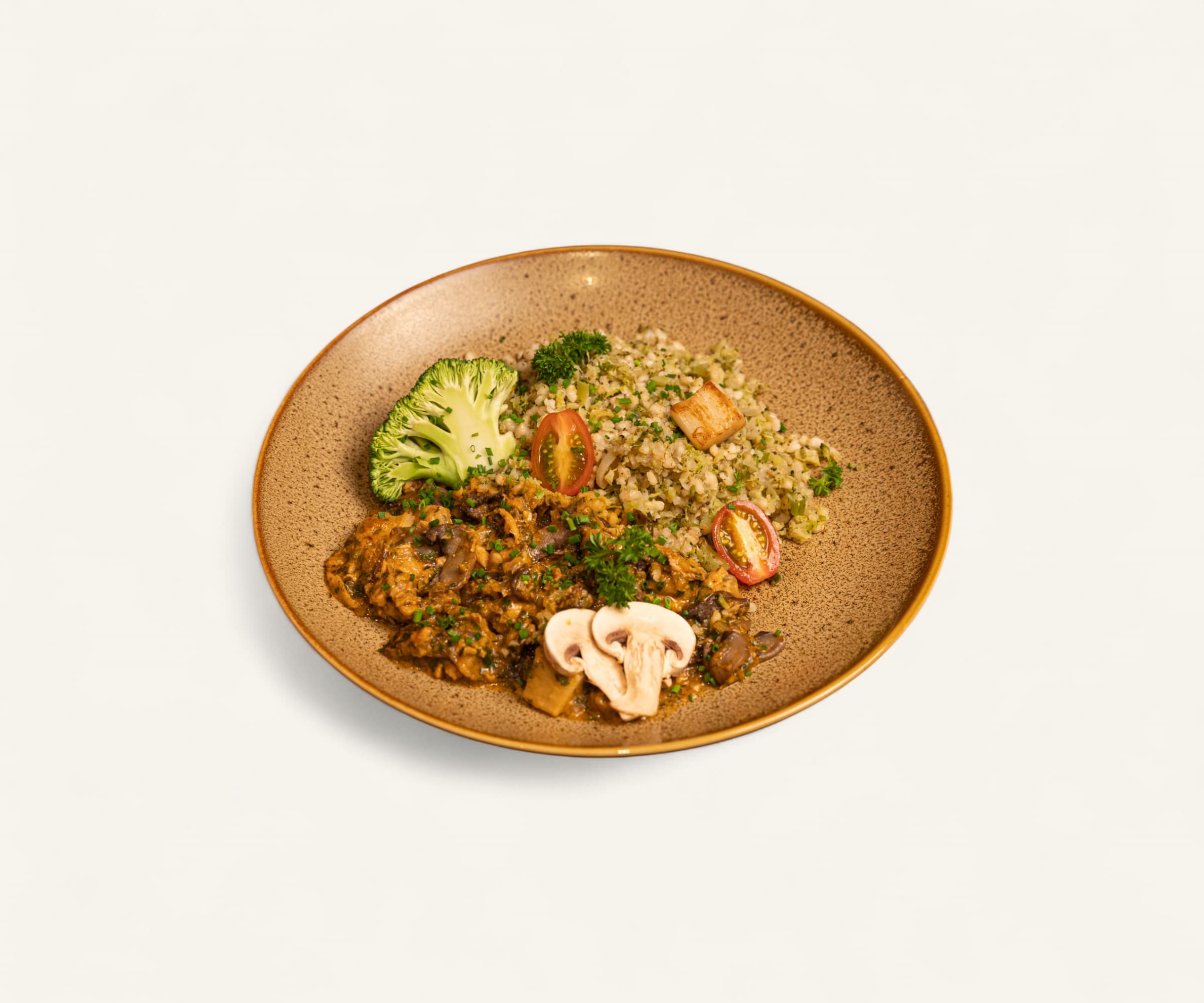 Estrogonofe de frango com cogumelos 350g