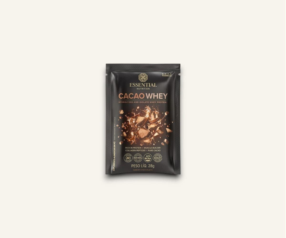 Whey protein sabor chocolate Essential Nutrition 25g