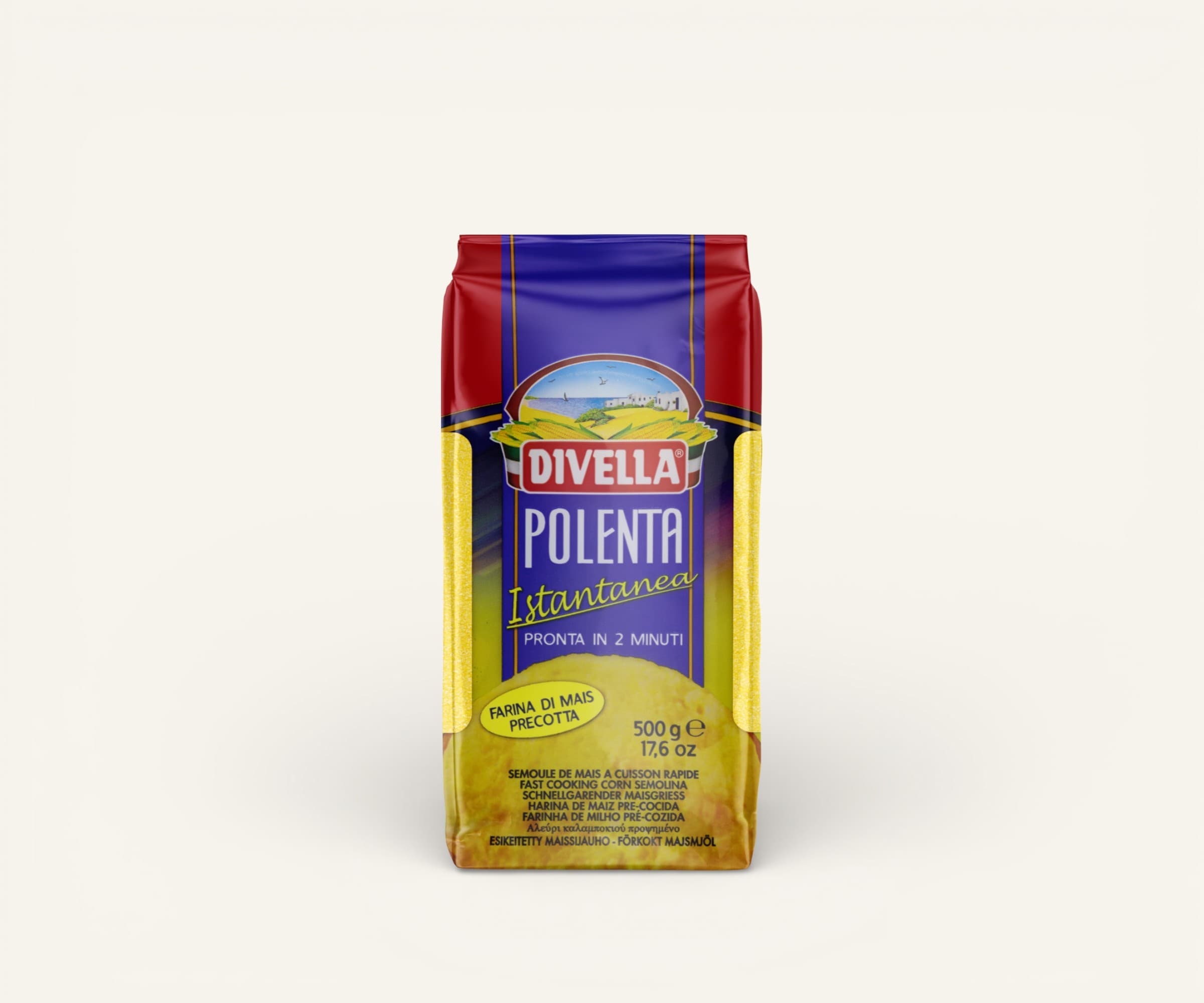 Polenta instantânea Divella 500g